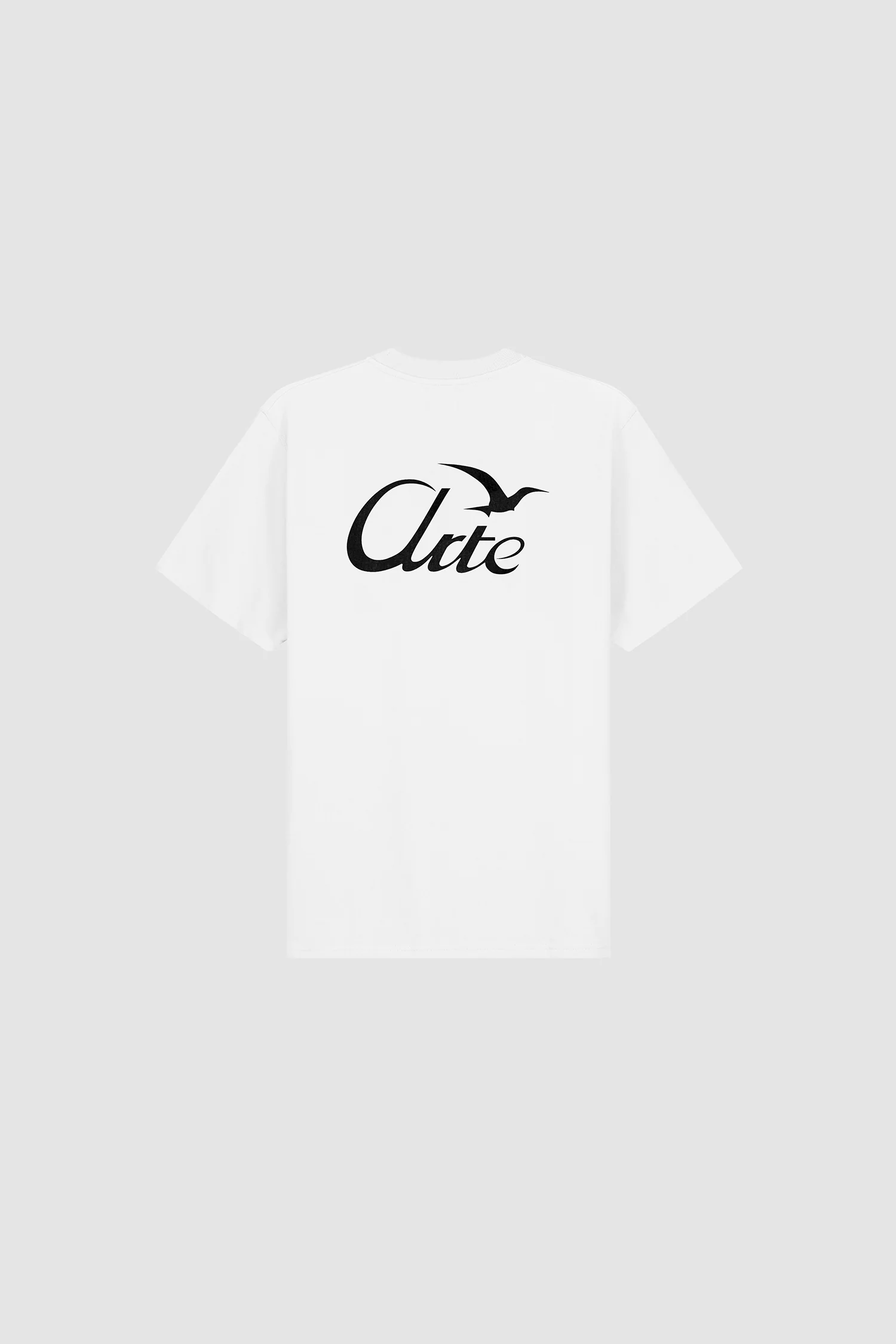 Bird Print T-shirt - White - Image 8