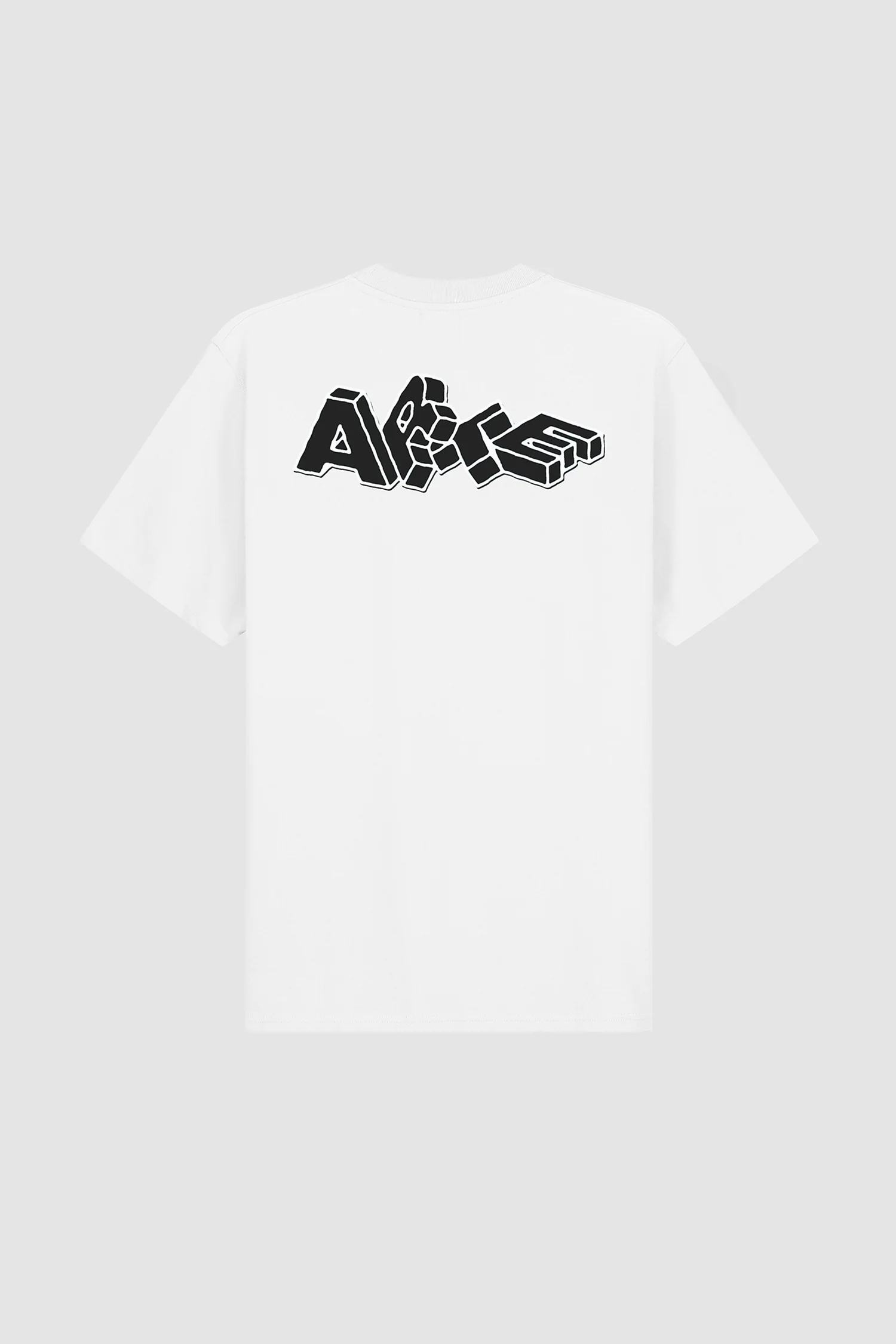 Blocks Print T-shirt - White - Image 8