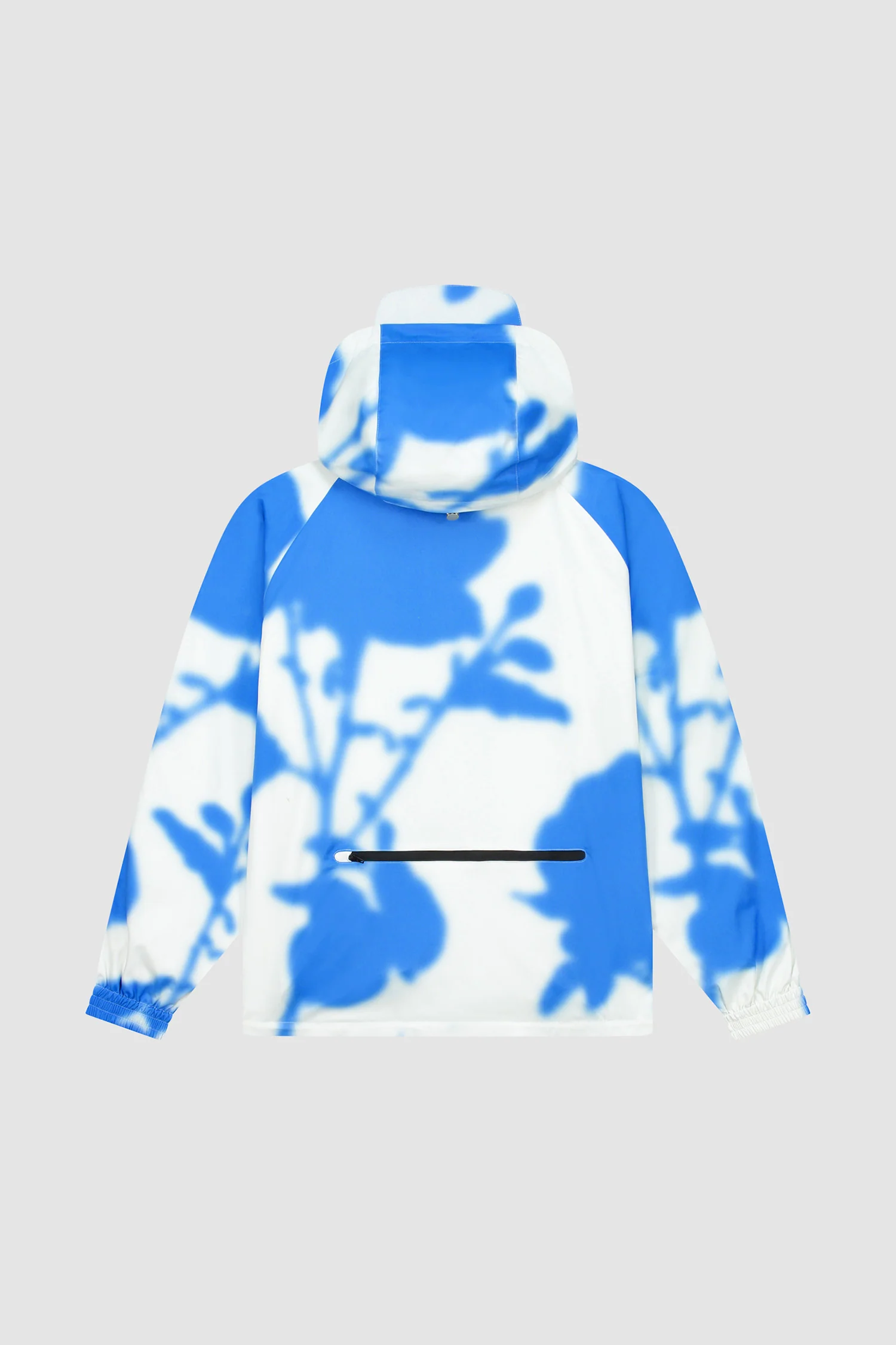 Blue Flower Technical Jacket - White/Blue - Image 9