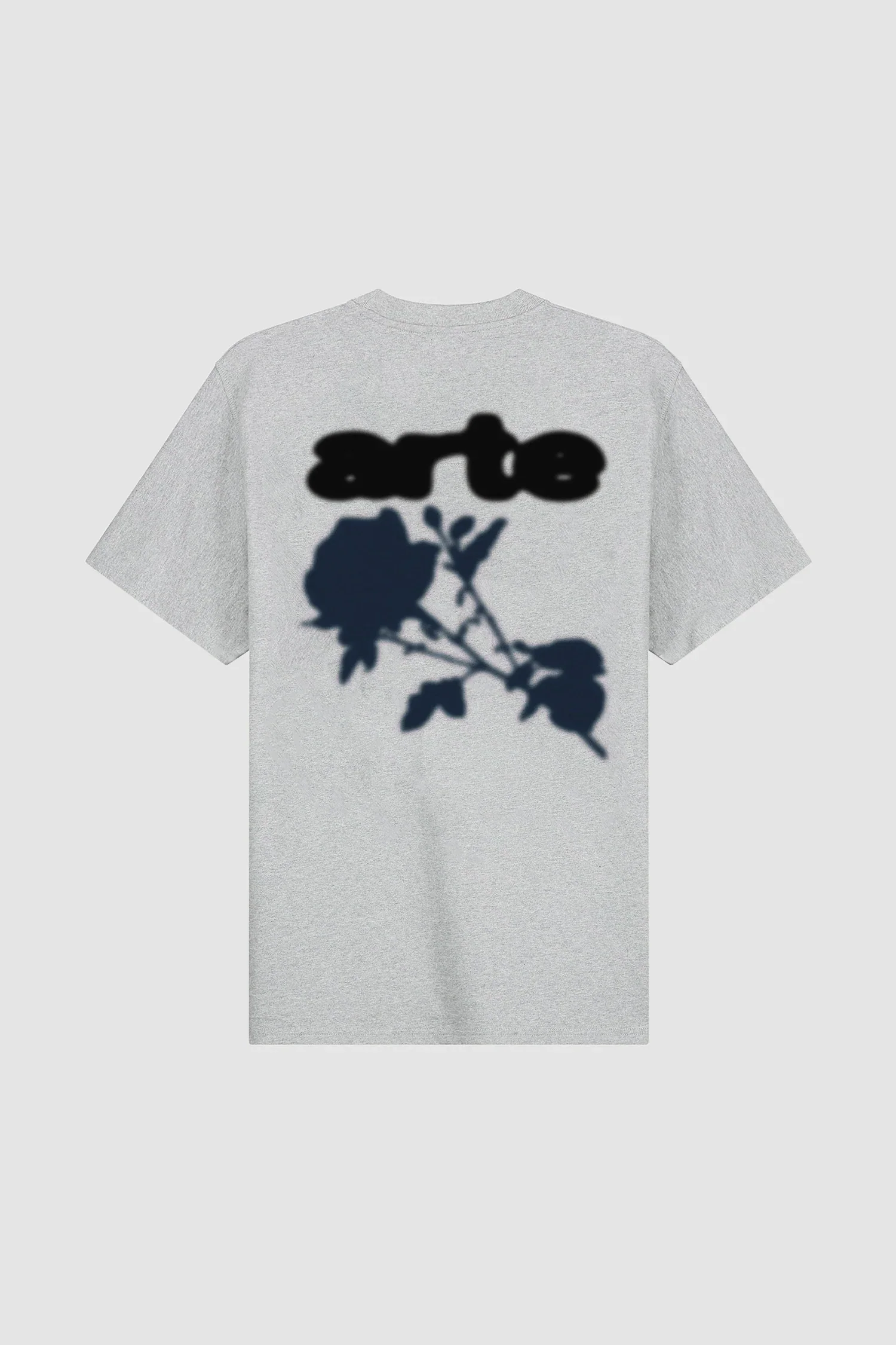 Blur Flower T-shirt - Grey - Image 8