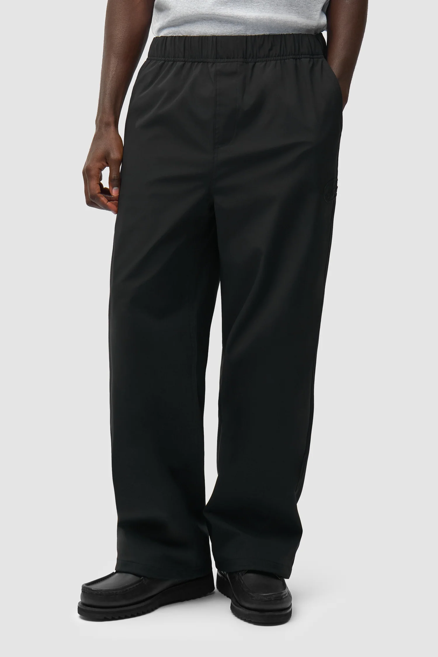 Branded Track Pants - Black - Image 2