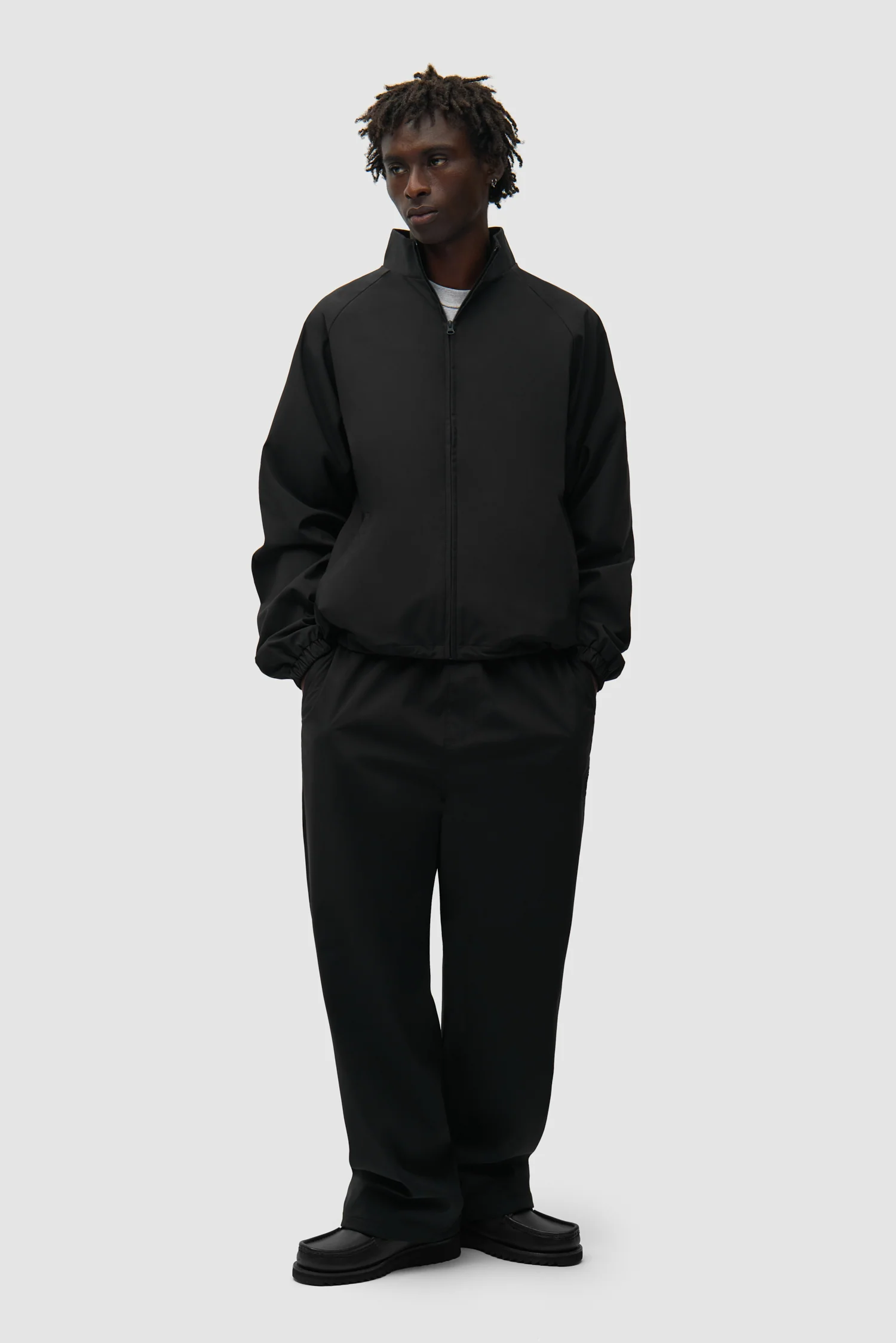 Branded Track Pants - Black - Image 6