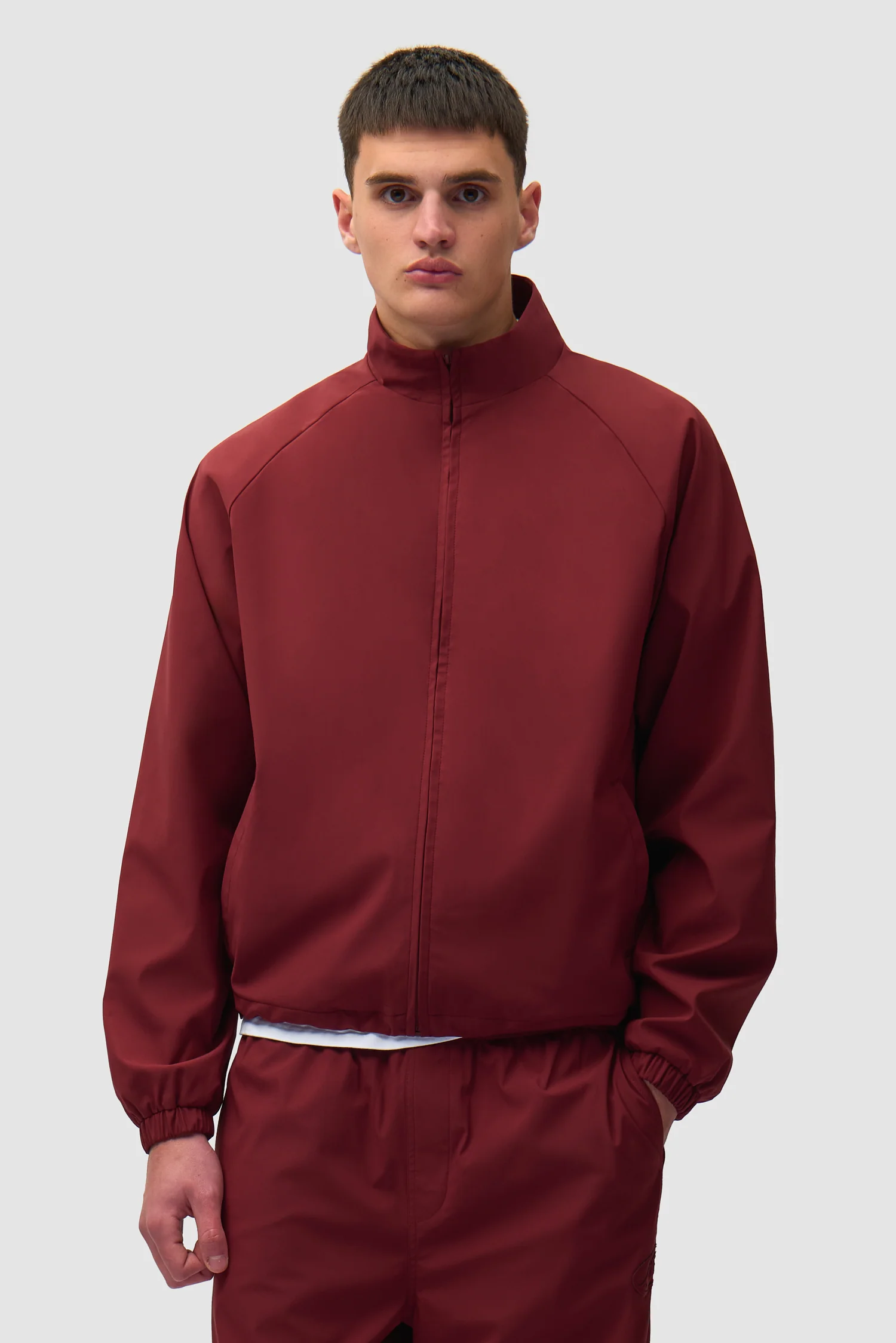 Branded Trackjacket - Bordeaux - Image 2
