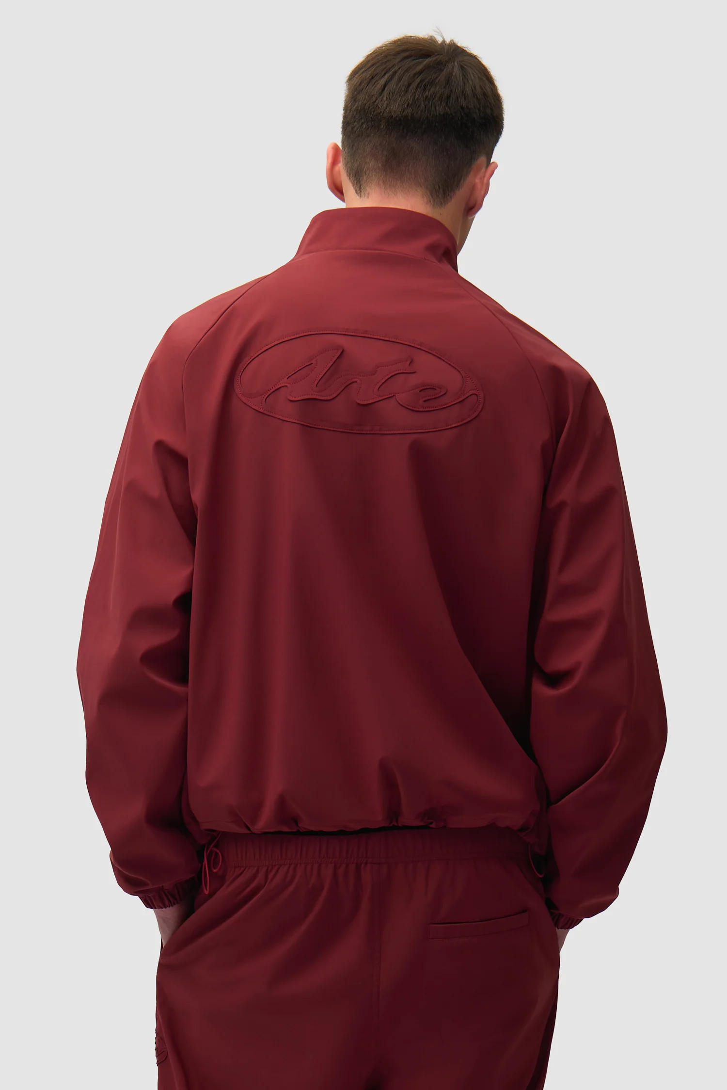 Branded Trackjacket - Bordeaux - Image 3
