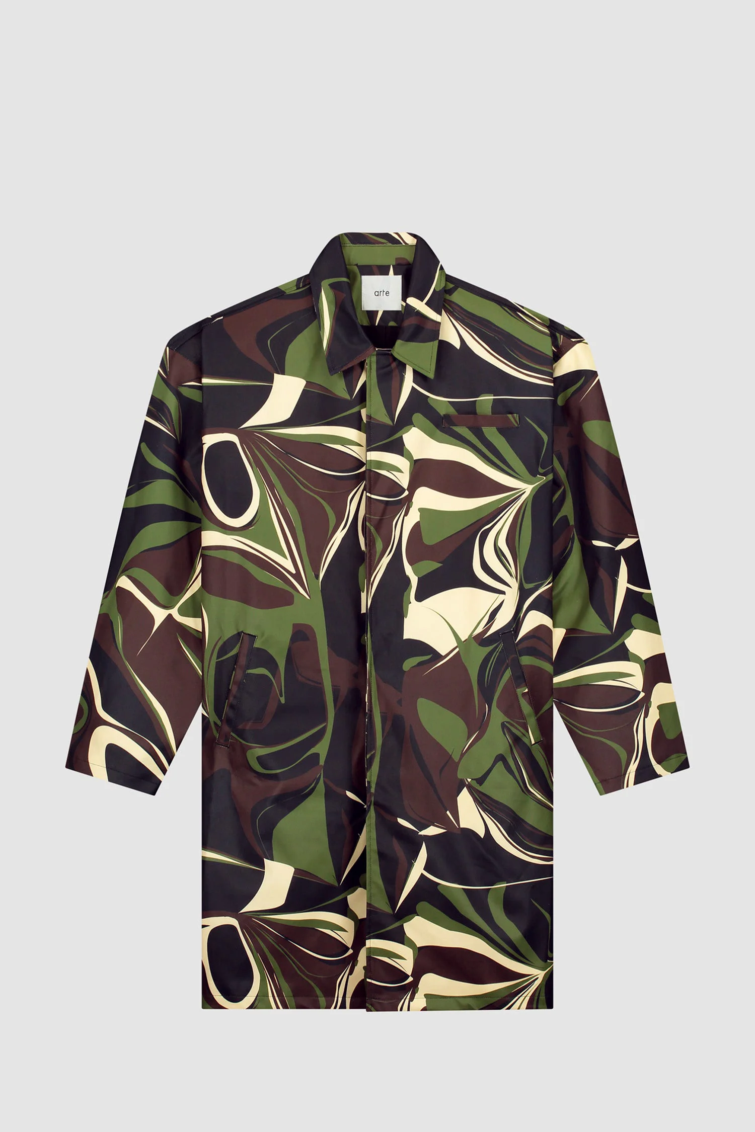 Camo Trenchcoat - Camo - Image 9