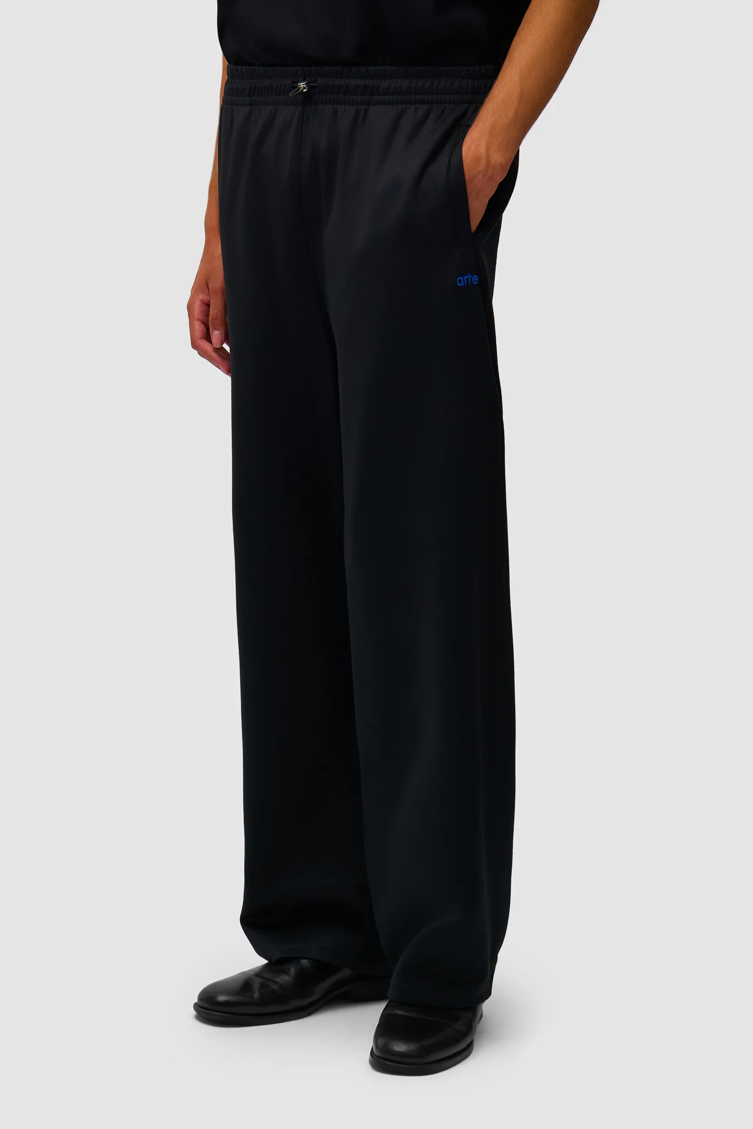 Carded Tracksuit Bottom - Black - Image 3