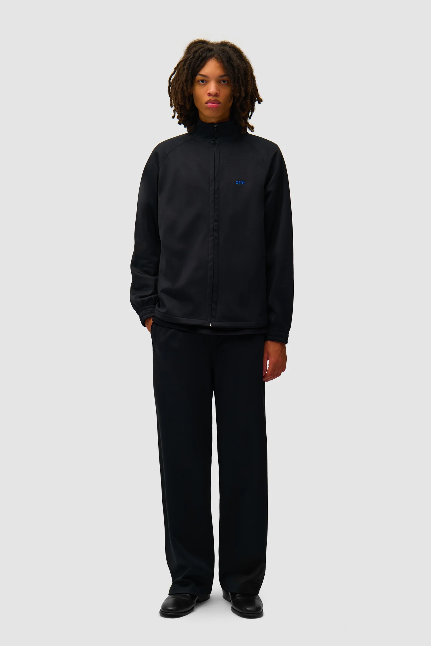 Carded Tracksuit Bottom - Black - Image 5