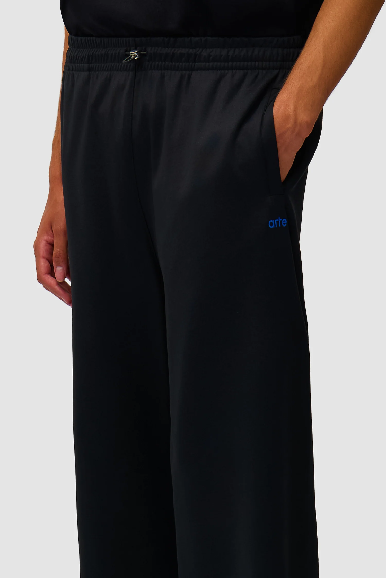 Carded Tracksuit Bottom - Black - Image 8