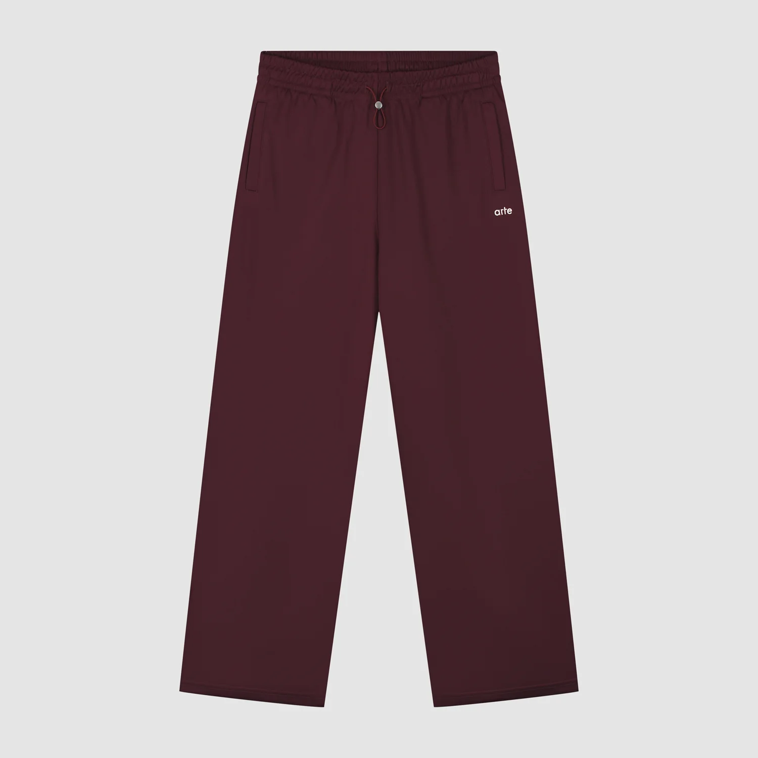 Carded Tracksuit Bottom - Bordeaux