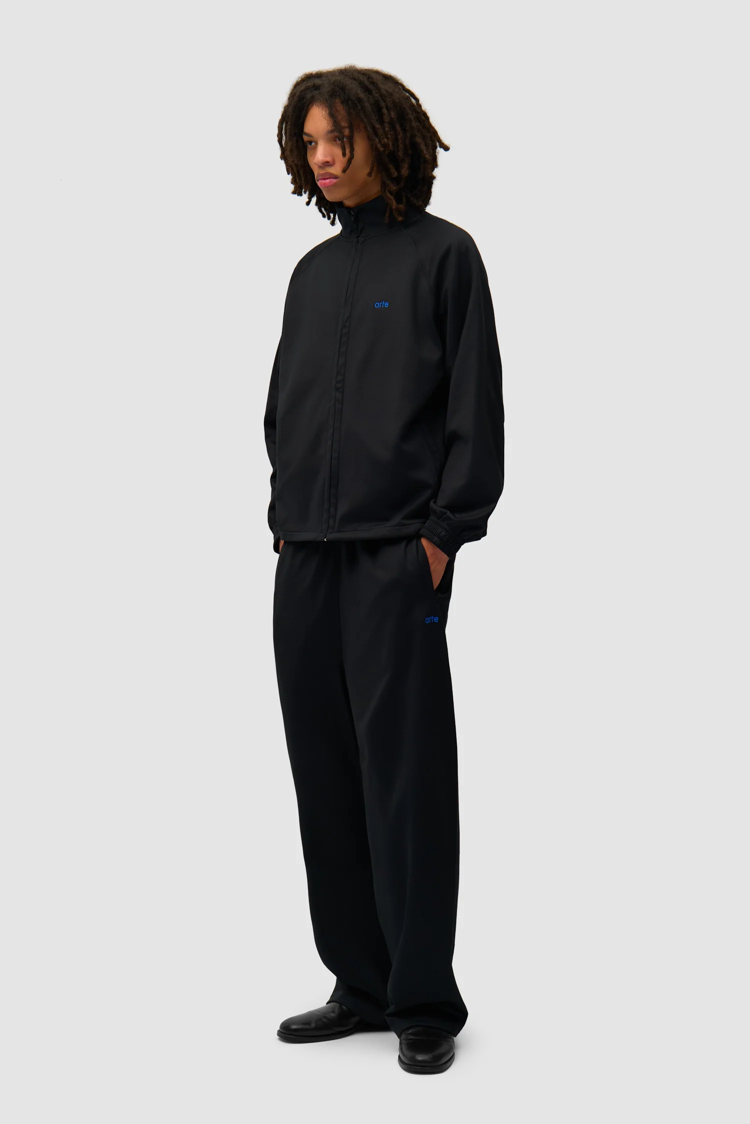 Carded Tracksuit Top - Black - Image 5