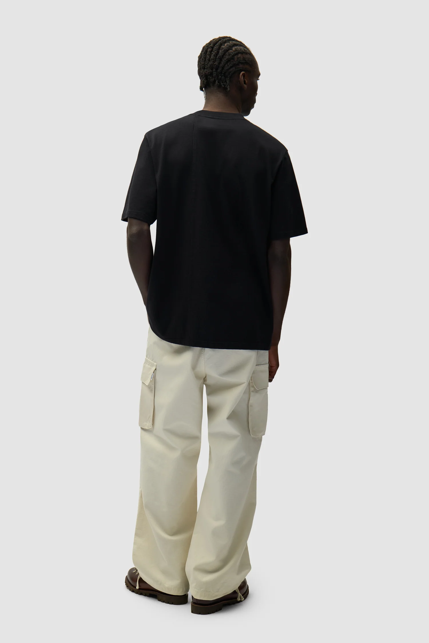 Cargo Ribstop Pants - Cream - Image 7