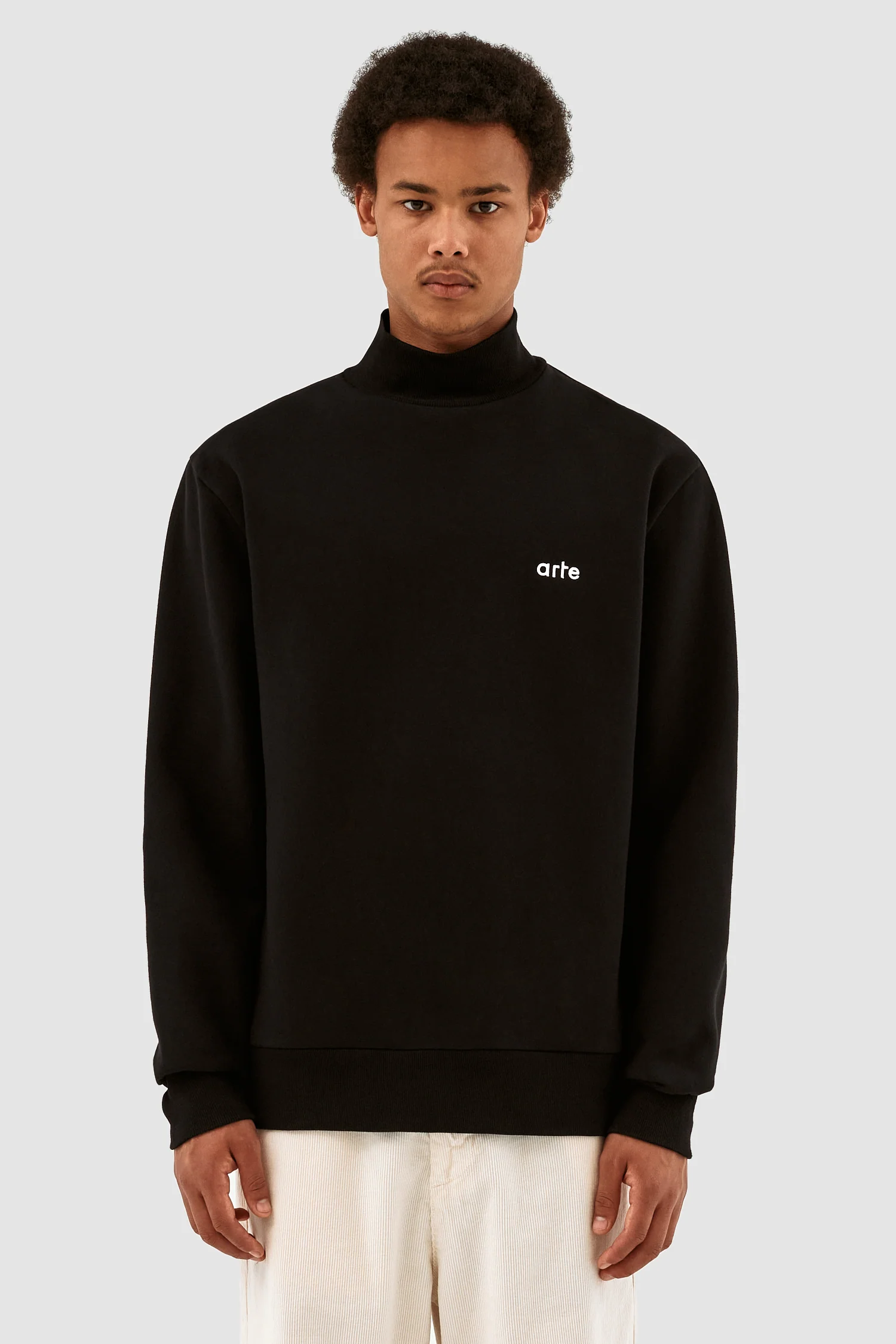 Carter Crewneck - Black - Image 2