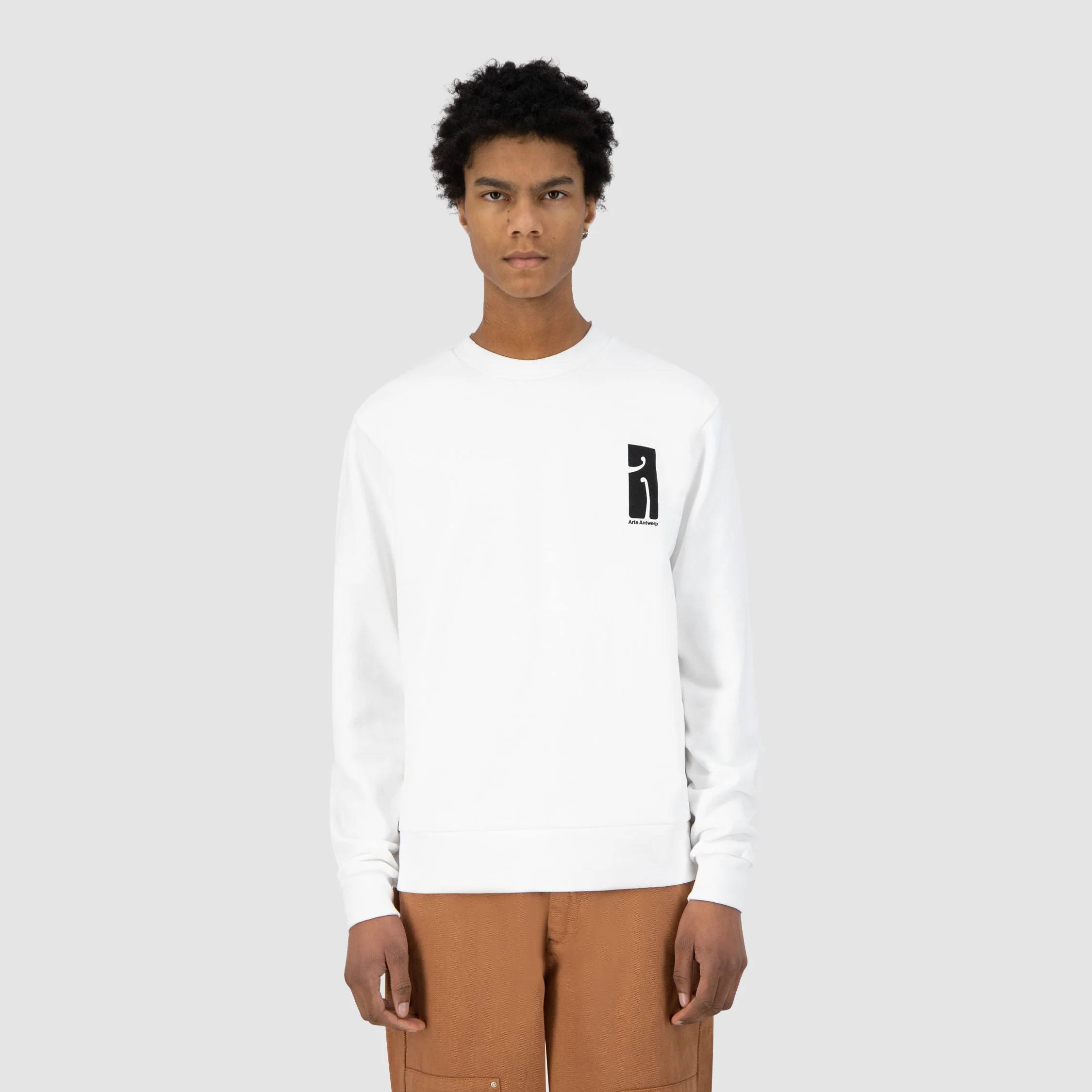 Cassat A Sweater - White