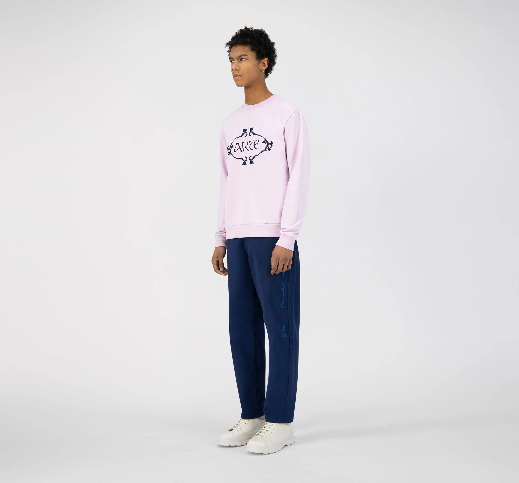 Castel Logo Orna Sweater - Pink - Image 6
