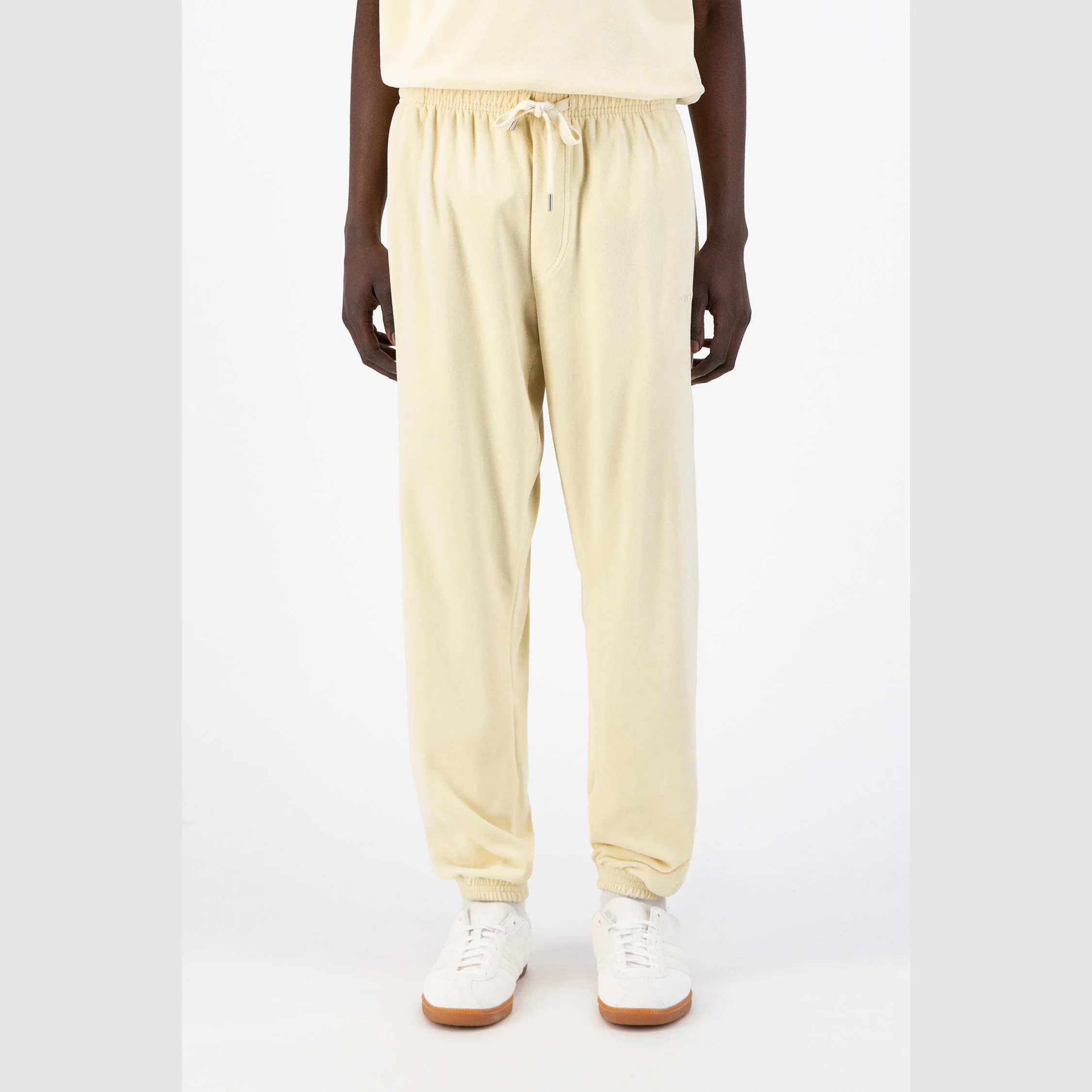 Chasen Velvet Pants - Cream - Image 2