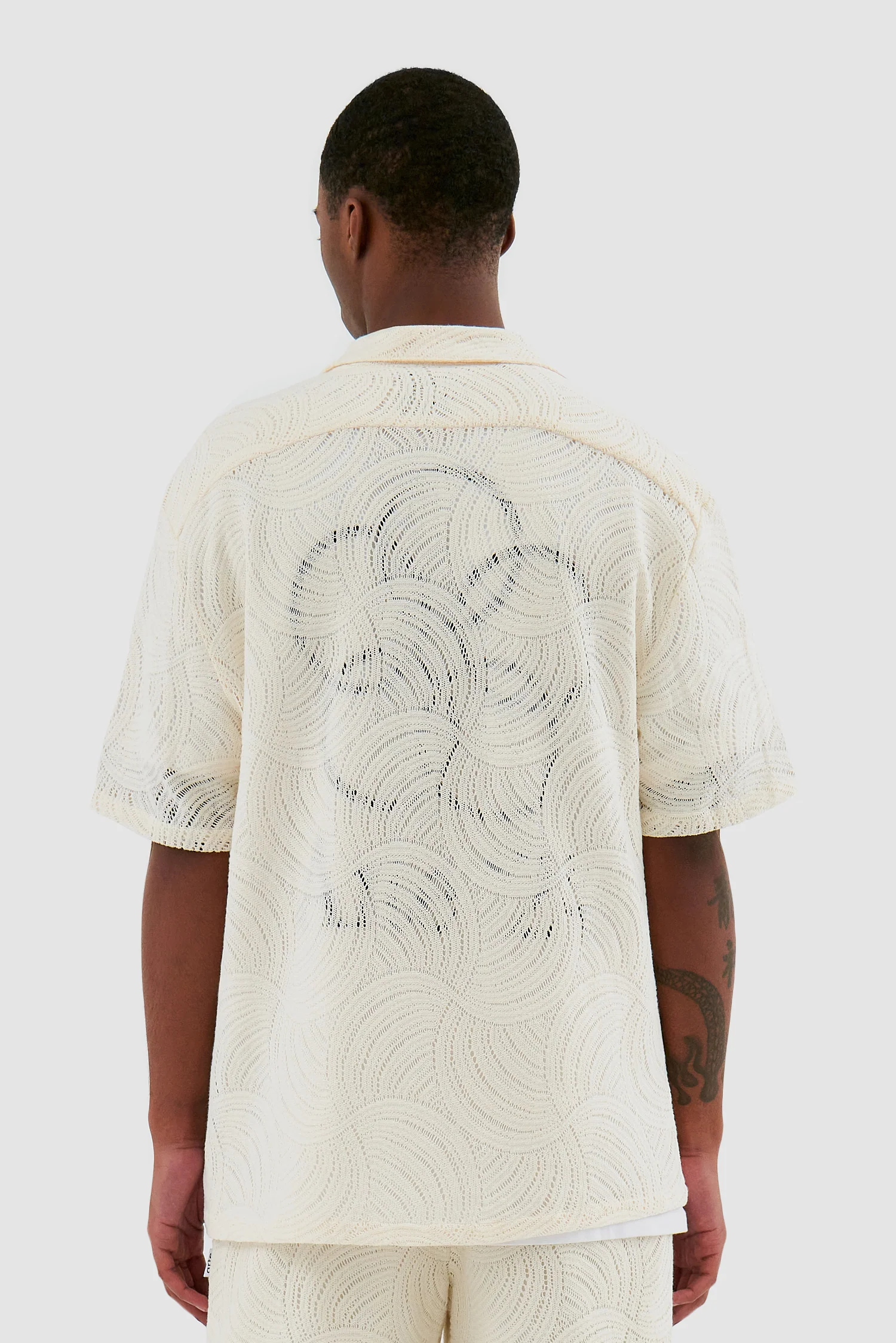 Stan Croche Shirt -  Cream - Image 3