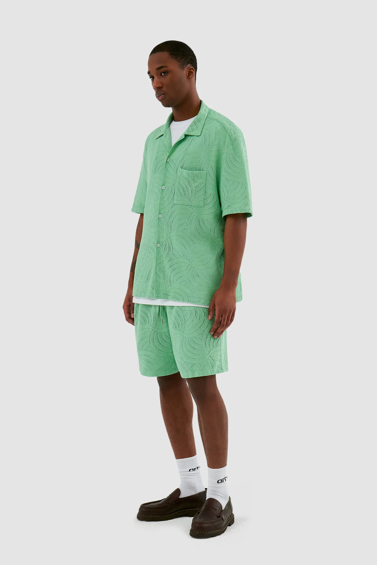 Stan Croche Shirt - Green - Image 5