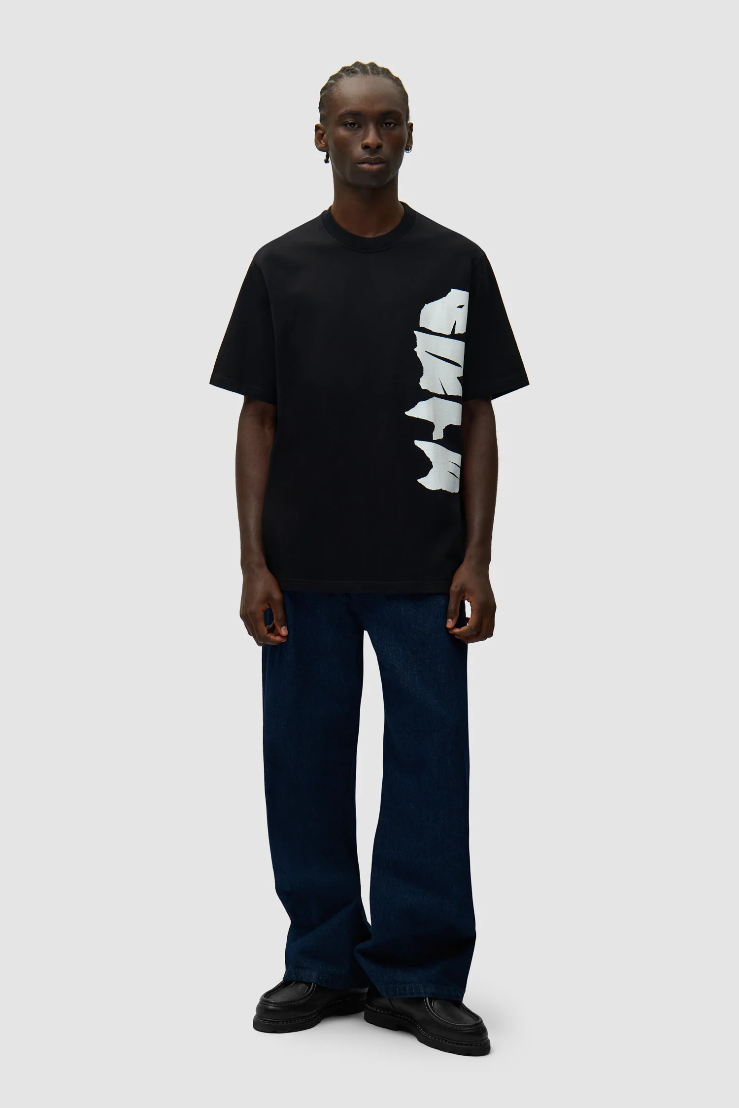 Circle Logo Pocket Pants - Raw Denim - Image 5