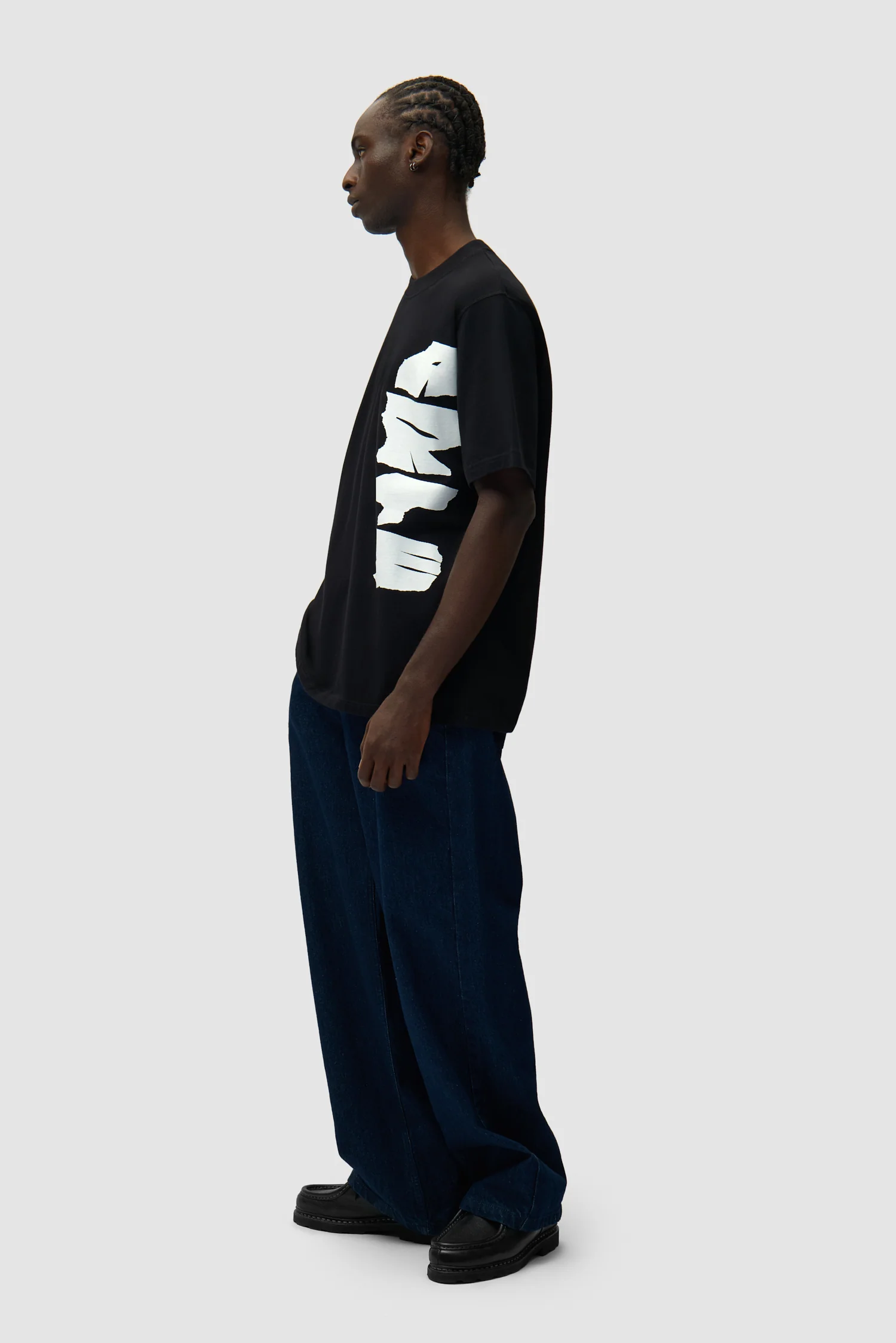 Circle Logo Pocket Pants - Raw Denim - Image 6