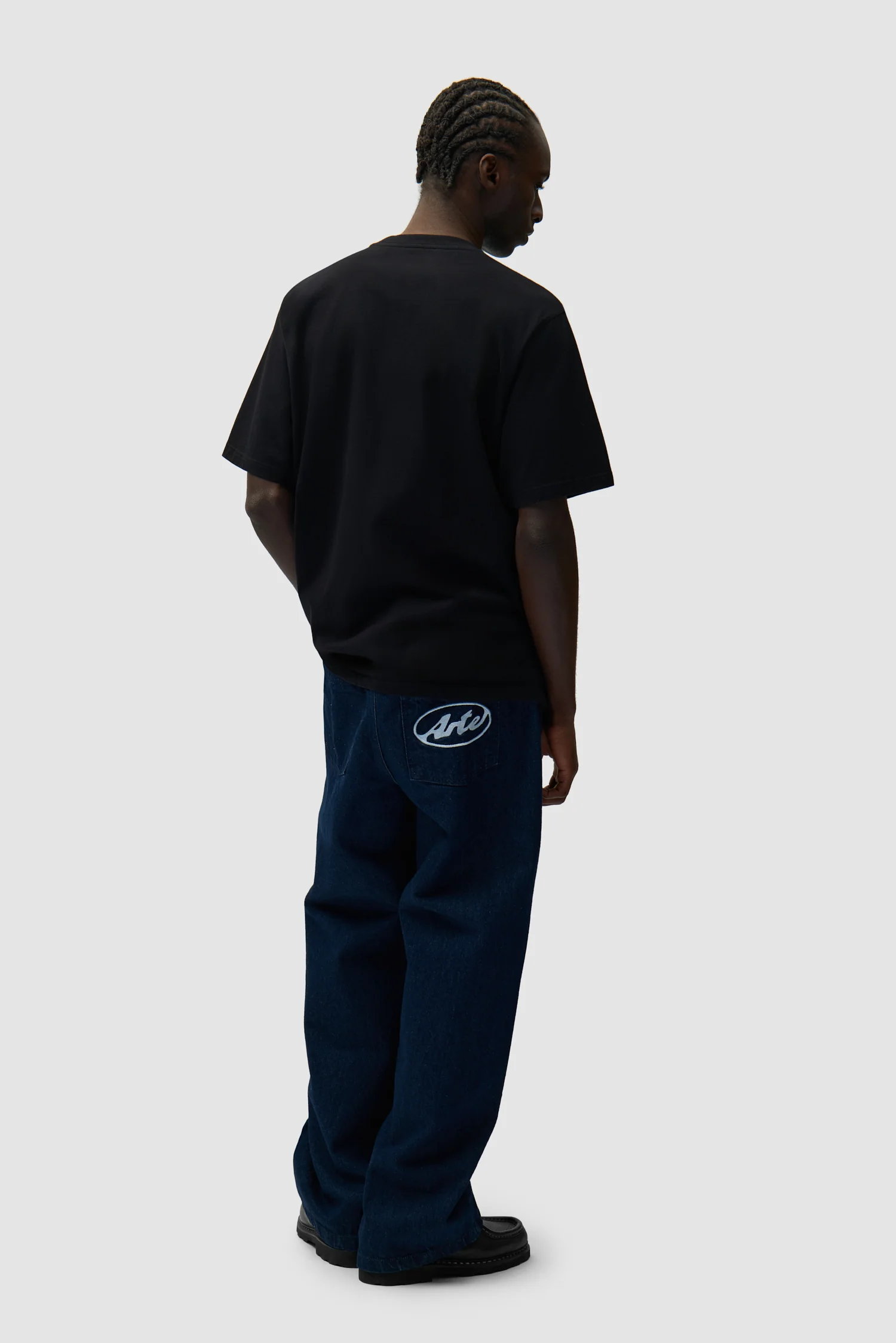 Circle Logo Pocket Pants - Raw Denim - Image 7