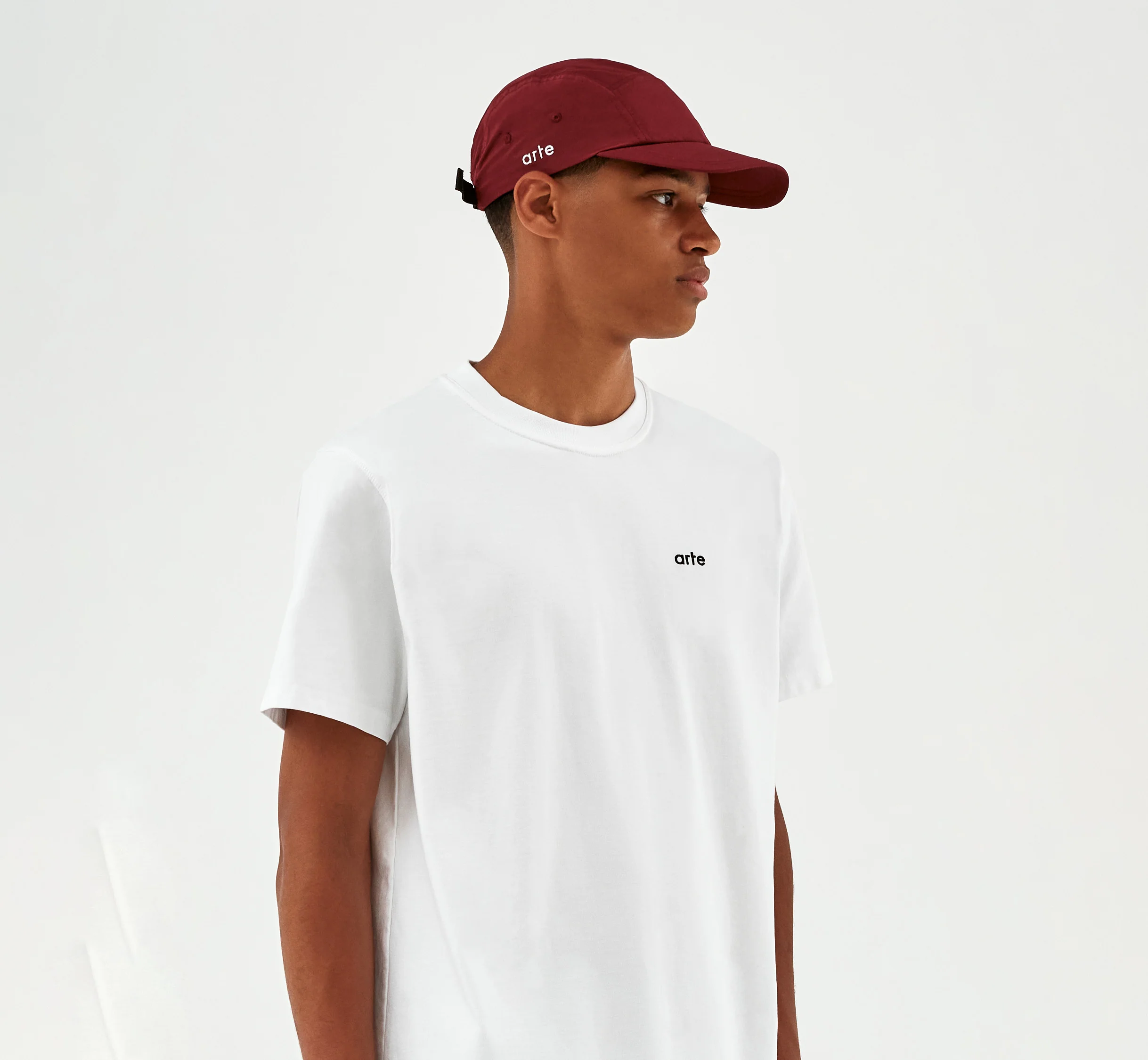 Clover Side Logo Cap - Bordeaux - Image 4
