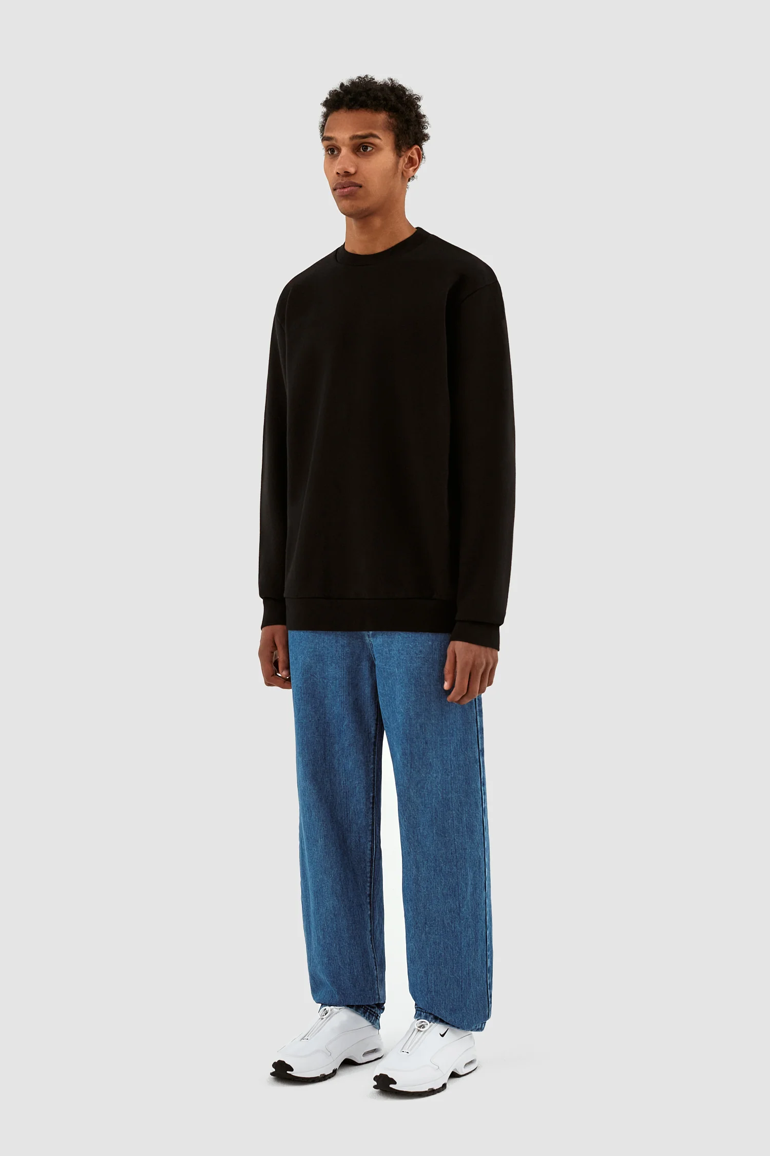 Cohen Back Heart Sweater - Black - Image 6