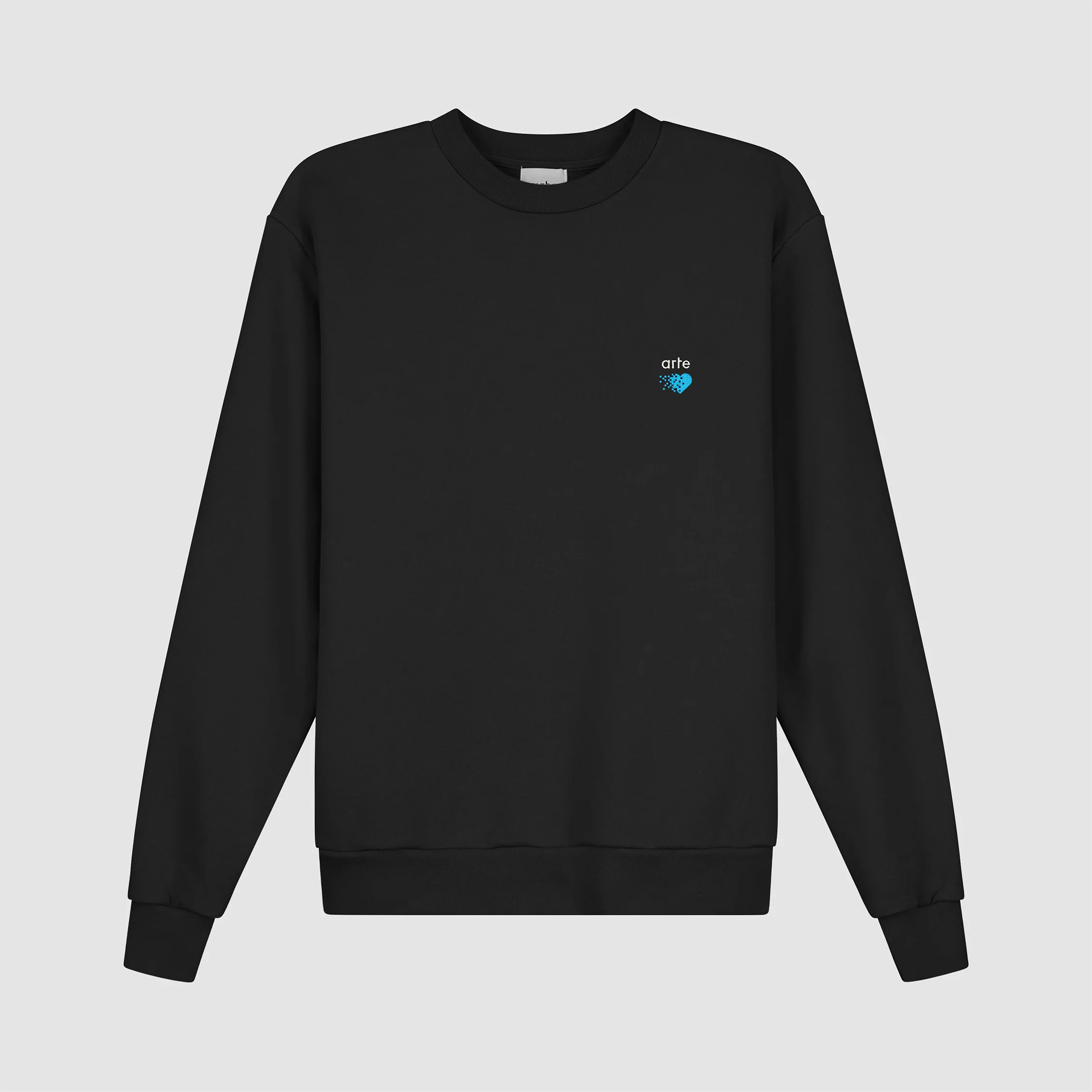 Cohen Pixel Heart Sweater - Navy