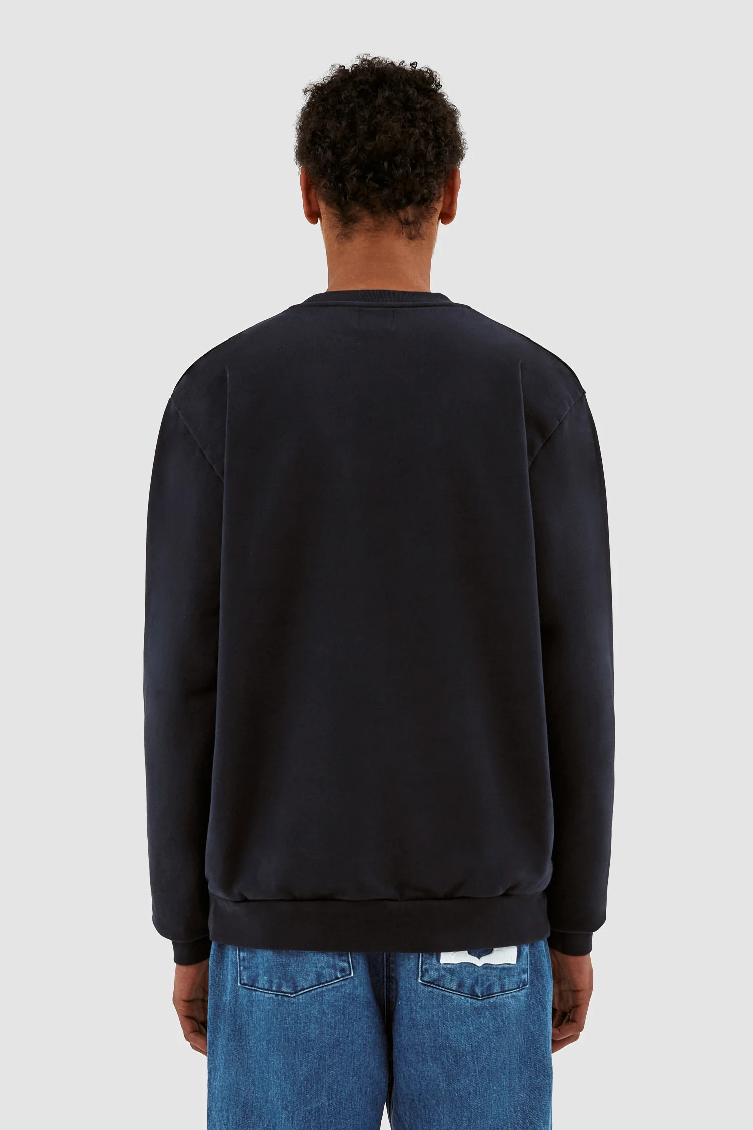Cohen Pixel Heart Sweater - Navy - Image 3