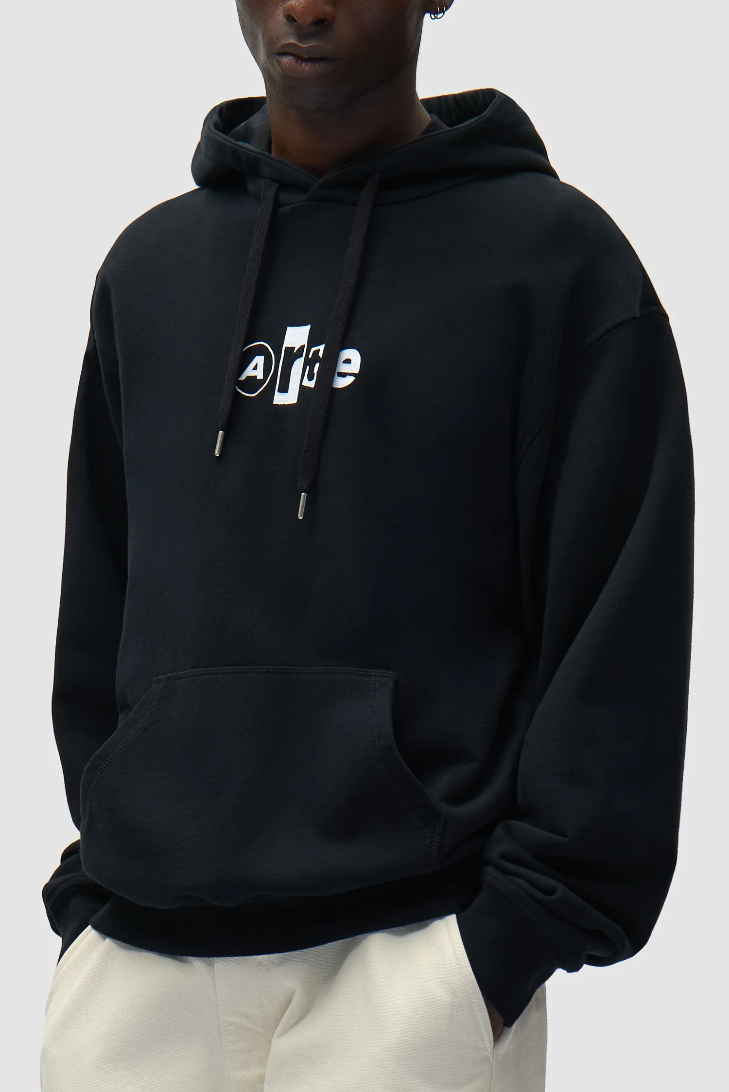 Collage Logo Hoodie - Black - Image 7