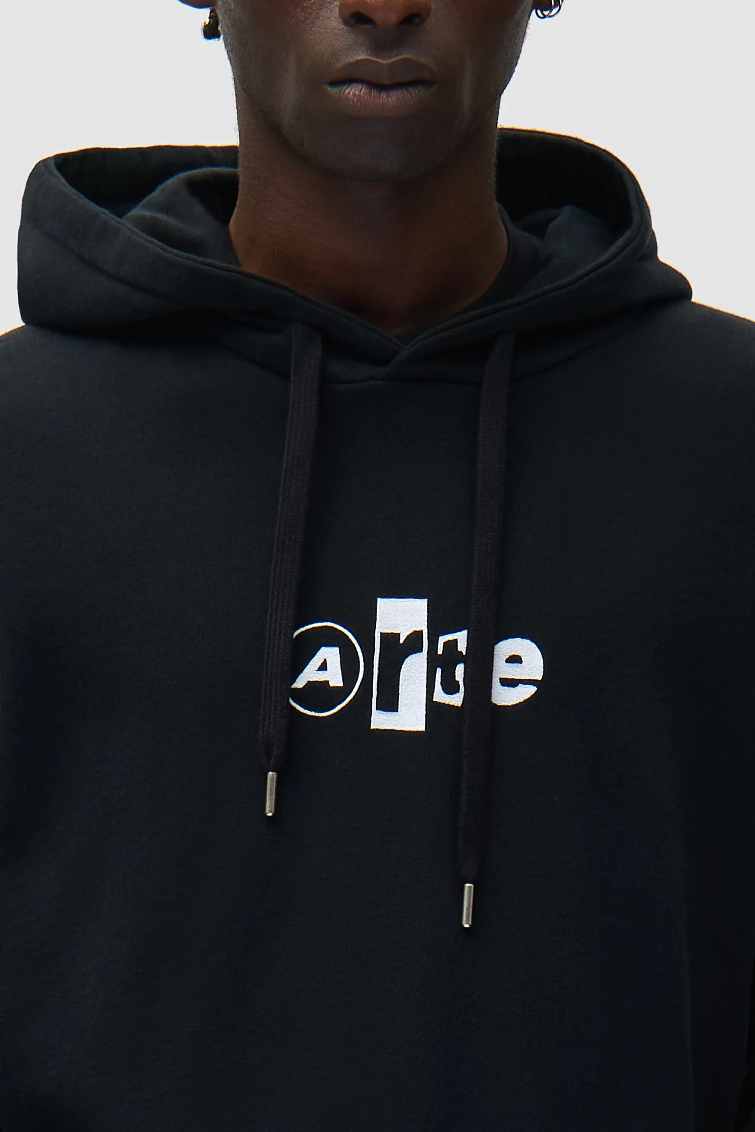 Collage Logo Hoodie - Black - Image 8