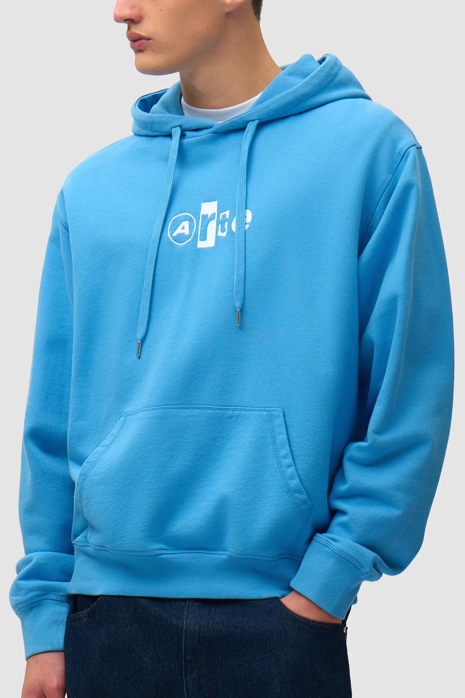 Collage Logo Hoodie - Blue - Image 7
