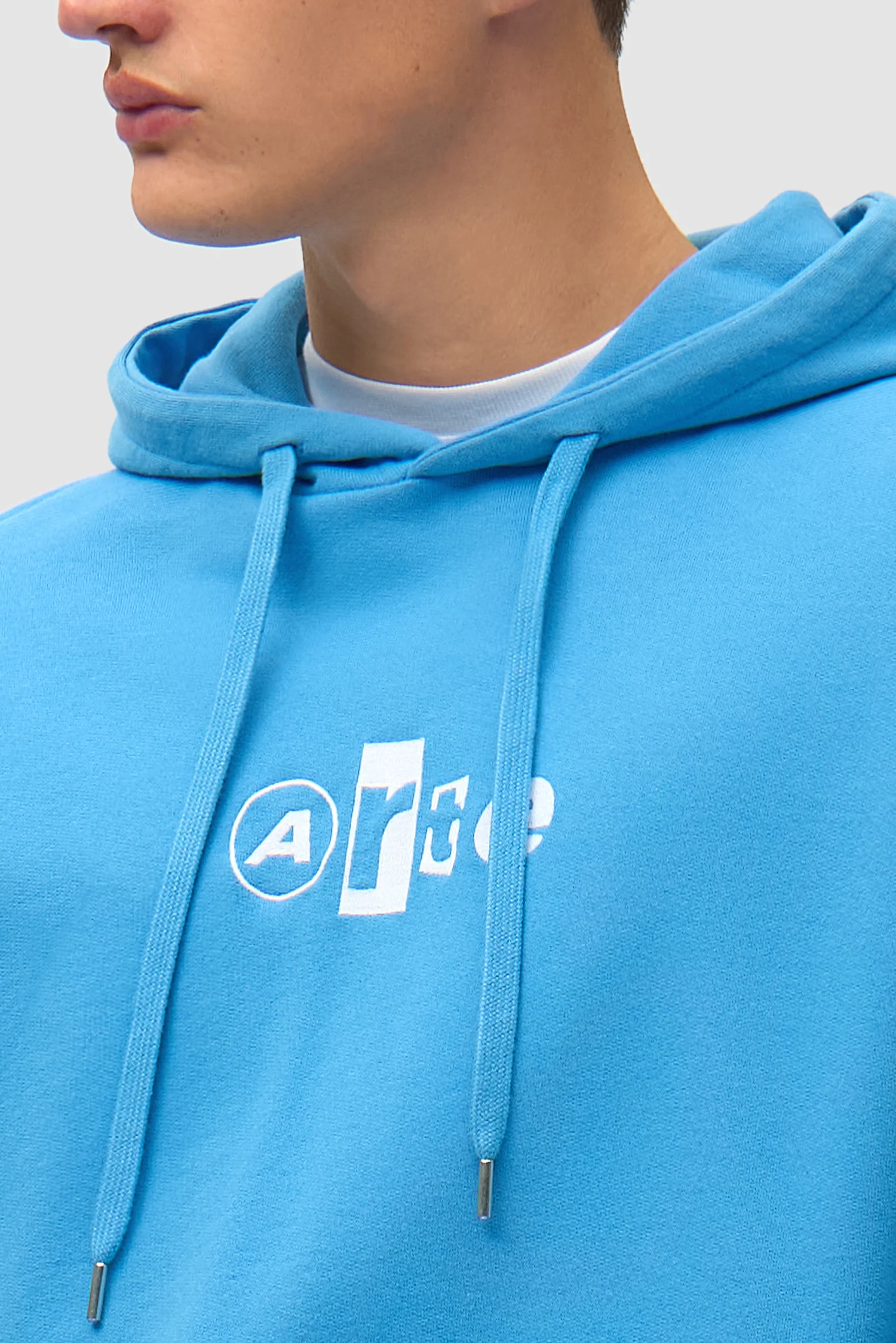 Collage Logo Hoodie - Blue - Image 8