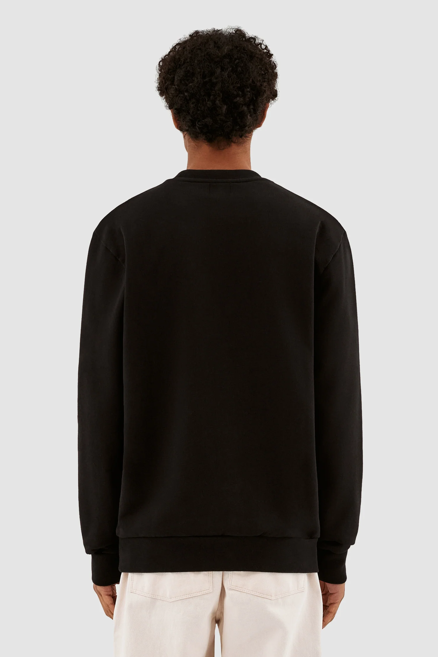Conrad Heart Logo Crewneck - Black - Image 3