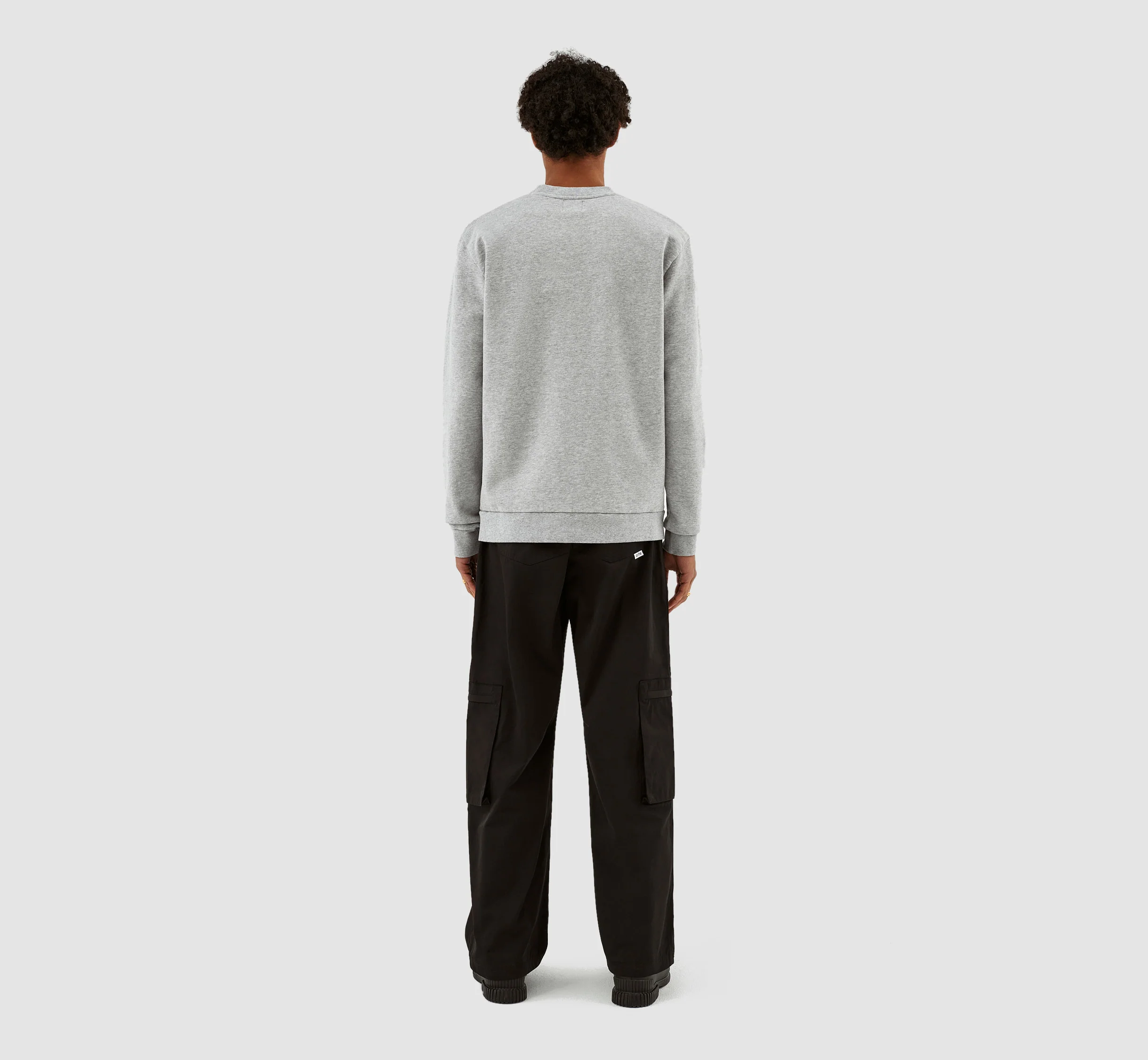 Conrad Heart Logo Crewneck - Grey - Image 7