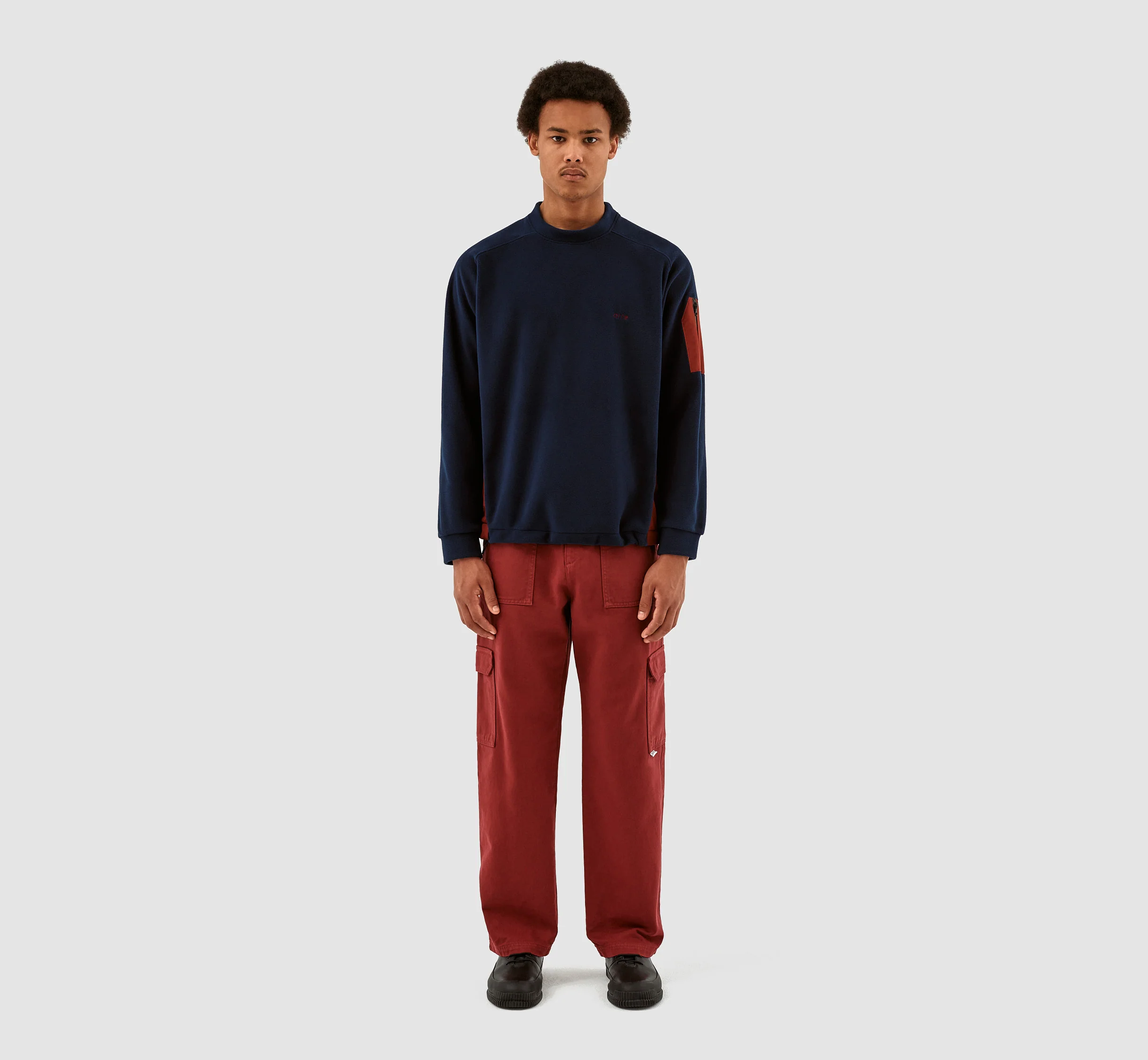 Cooper Crewneck - Navy/Bordeaux - Image 5