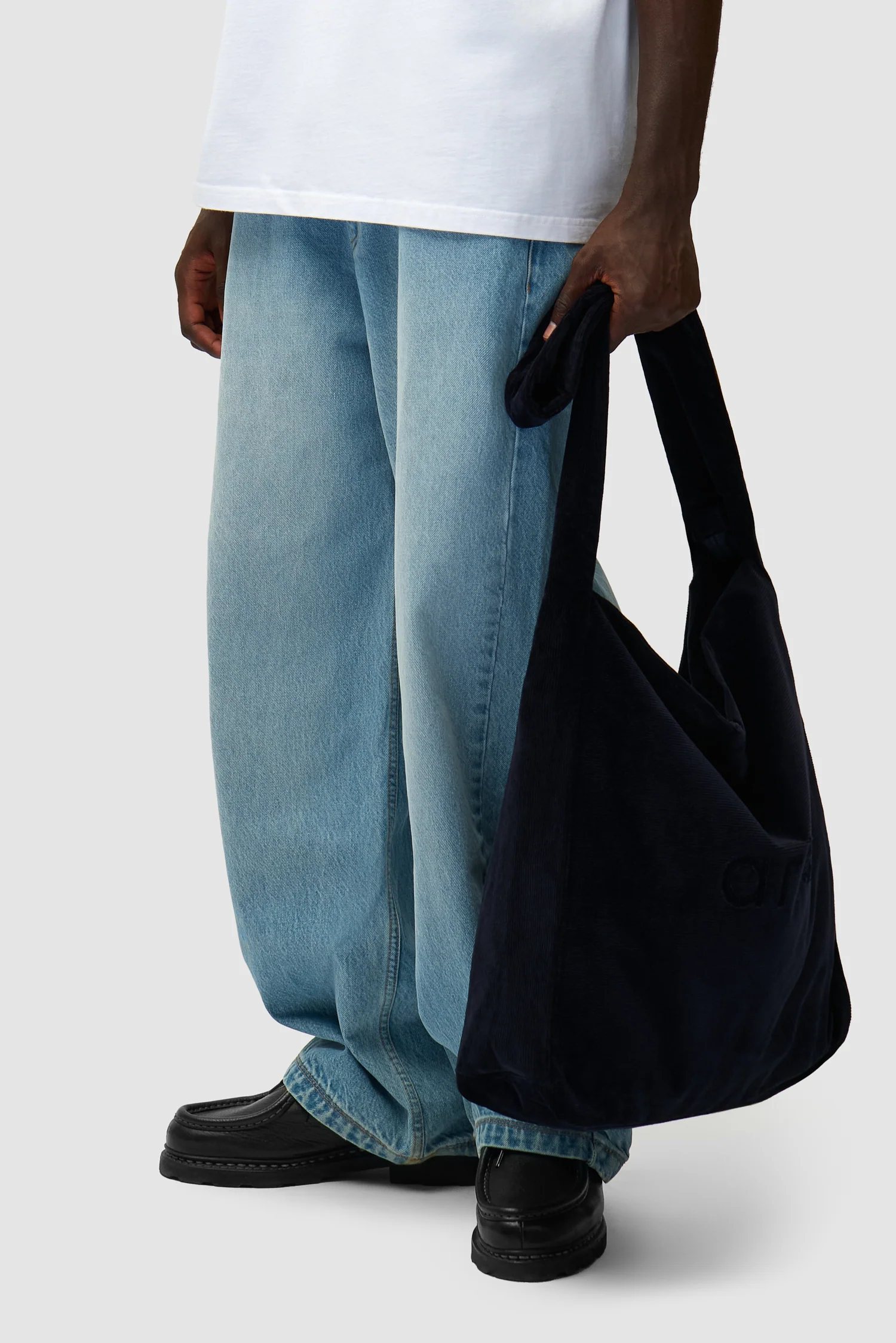 Corduroy Body Bag - Navy - Image 3