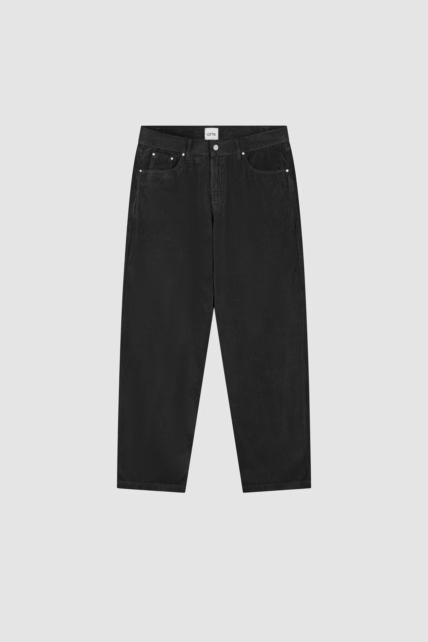 Corduroy Pants - Black - Image 9