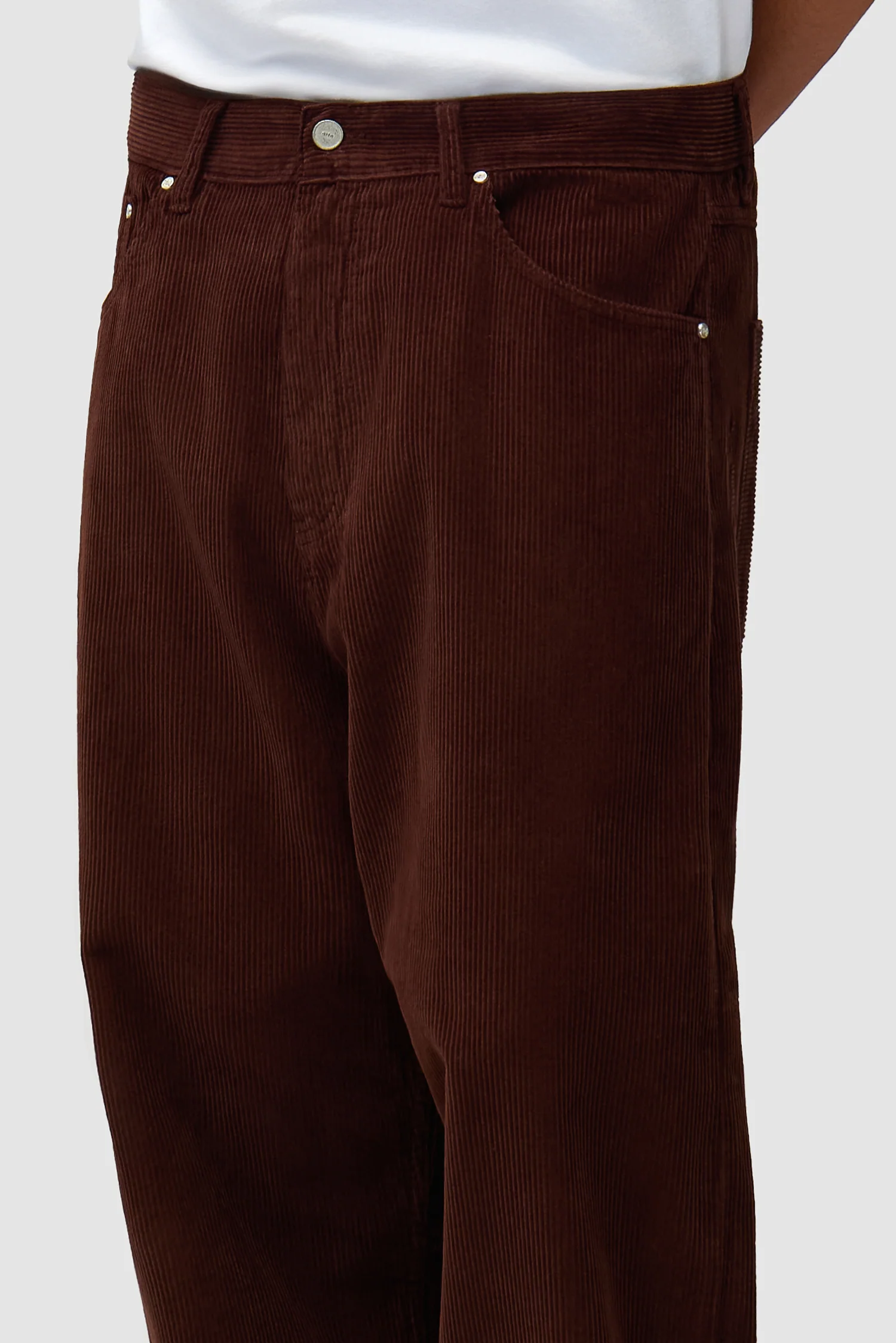 Corduroy Pants - Brown - Image 8