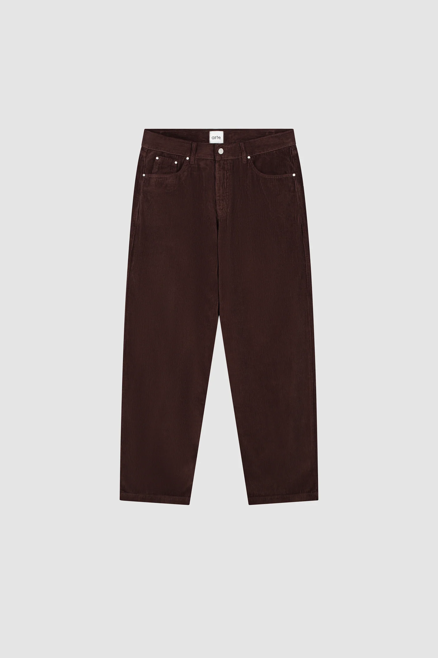 Corduroy Pants - Brown - Image 9