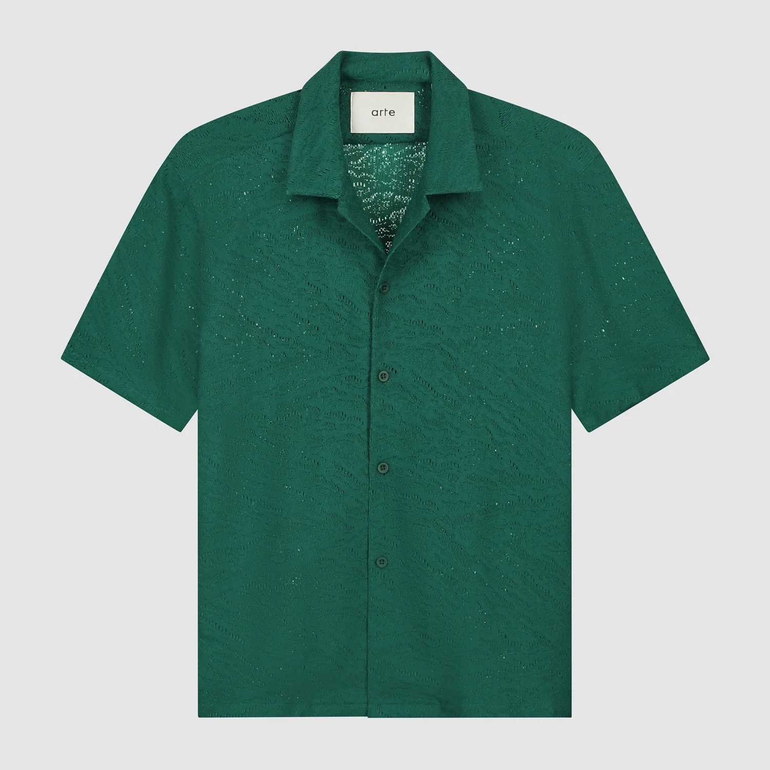 Crochet Shirt - Green