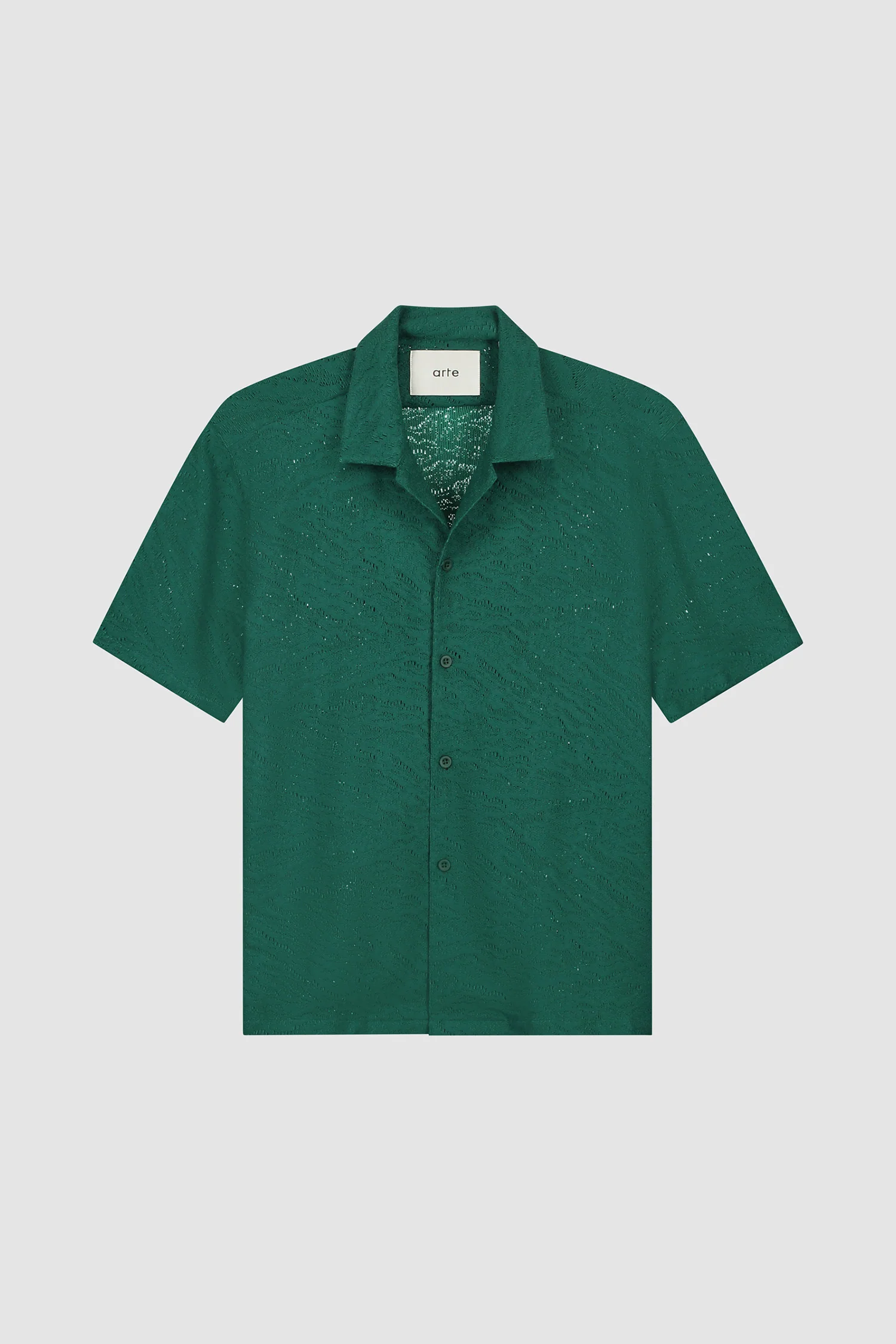 Crochet Shirt - Green - Image 8