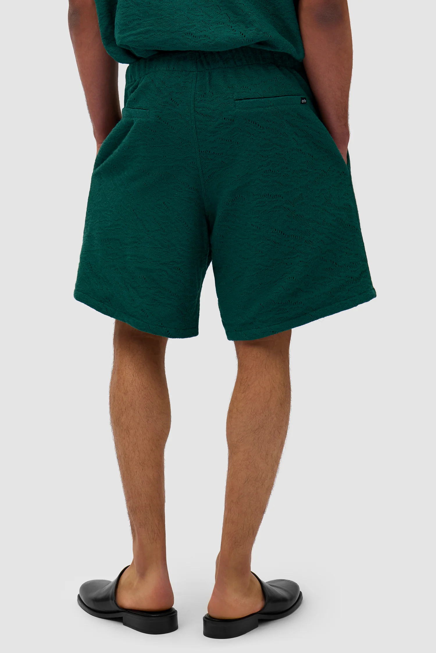 Crochet Short - Green - Image 4