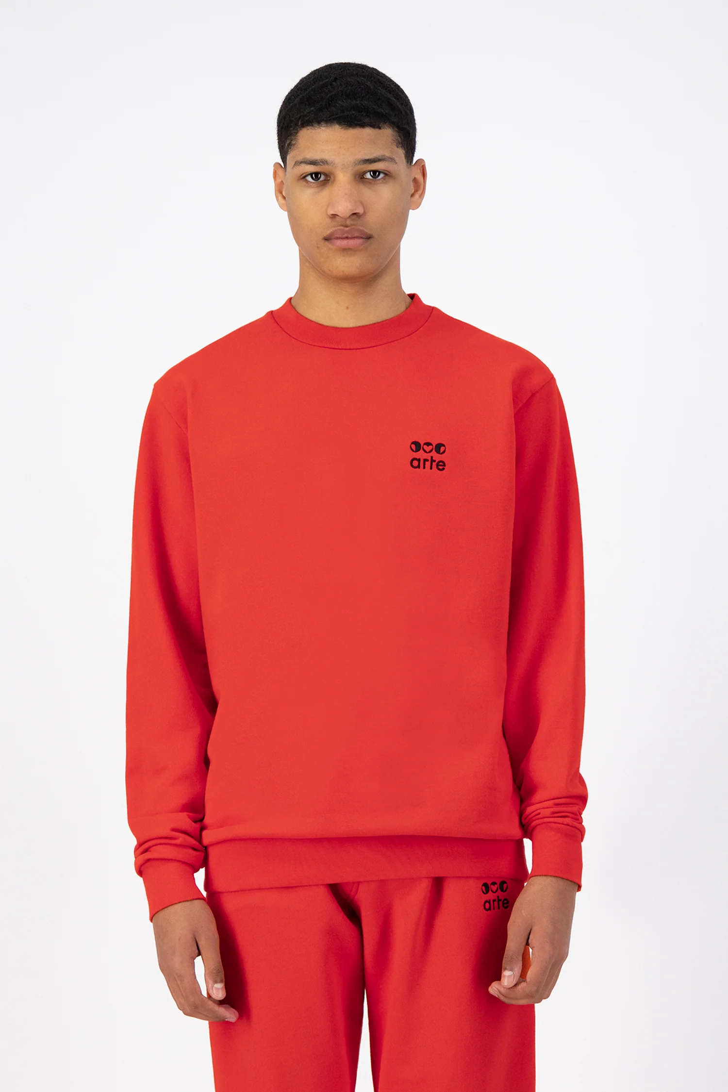 Cruz Triple Crewneck - Red - Image 2