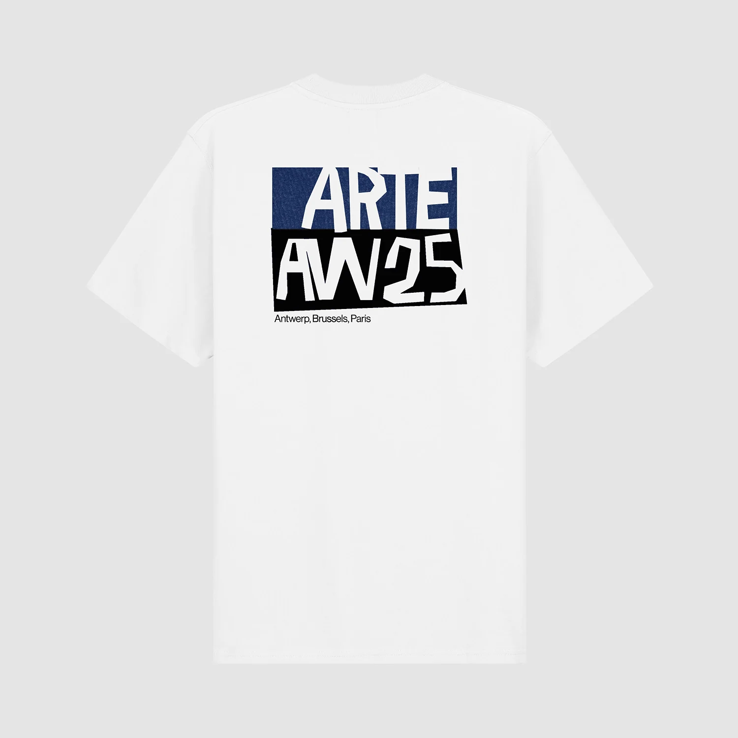 Cut Out Print T-shirt - White