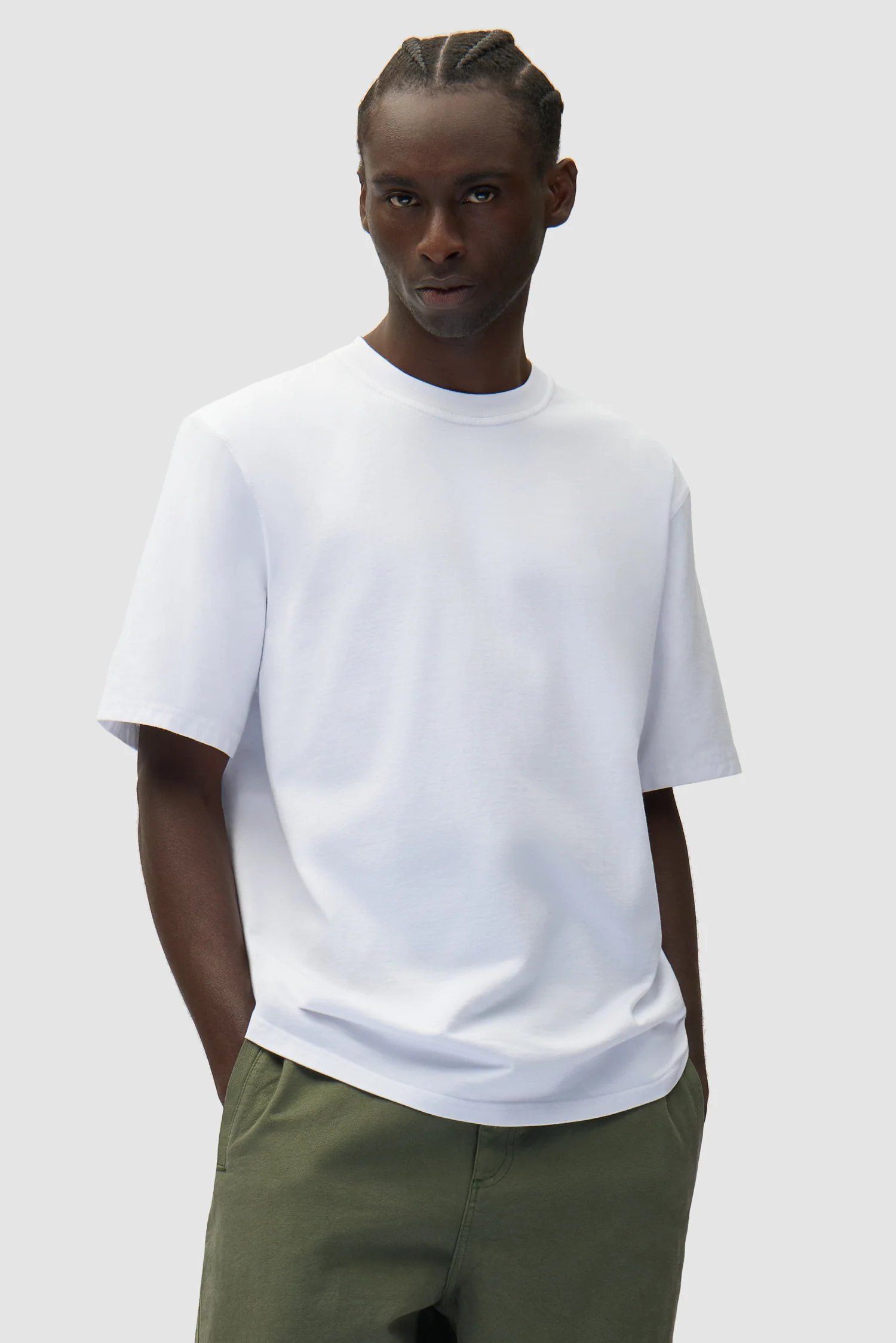 Cut Out Print T-shirt - White - Image 3