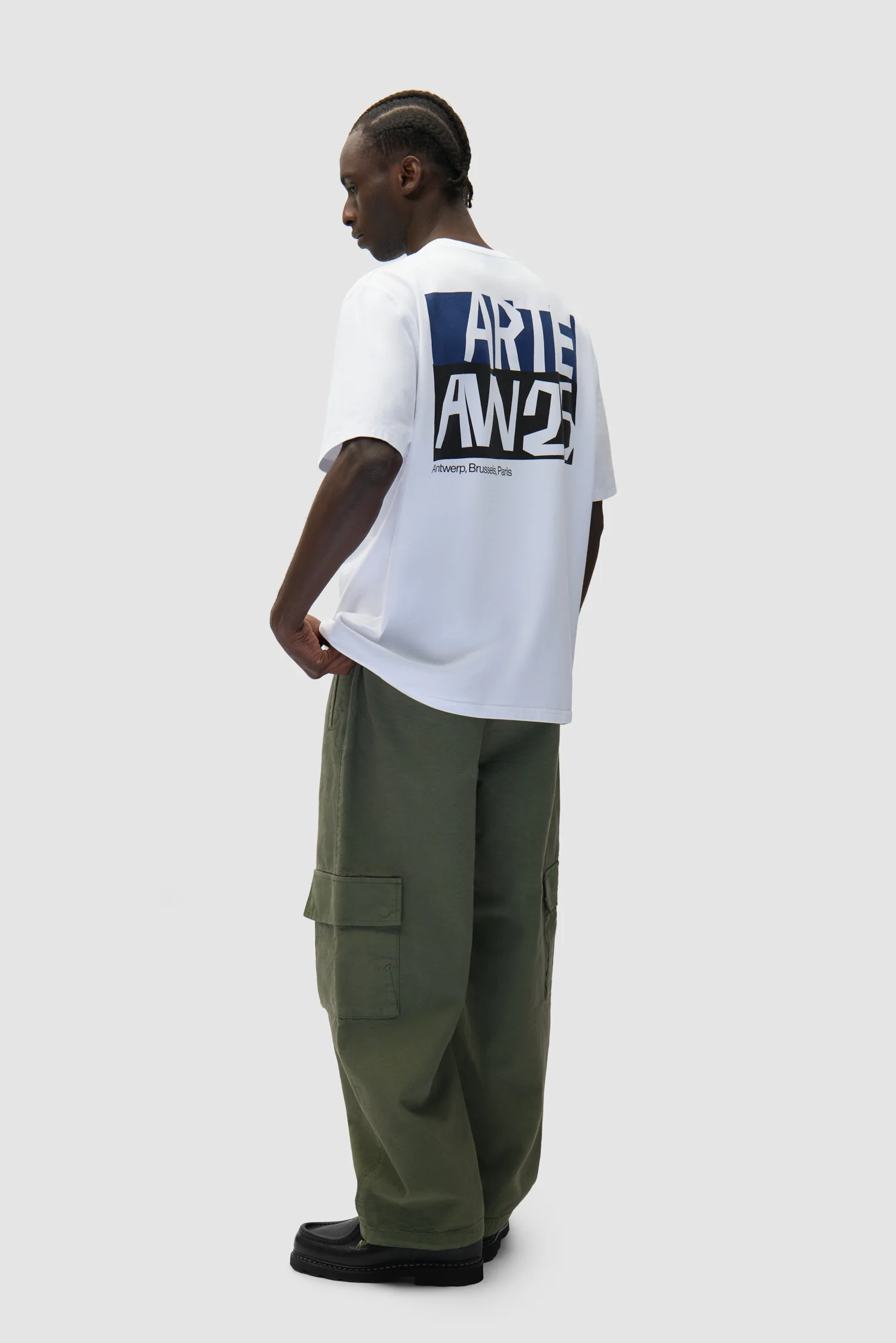 Cut Out Print T-shirt - White - Image 6