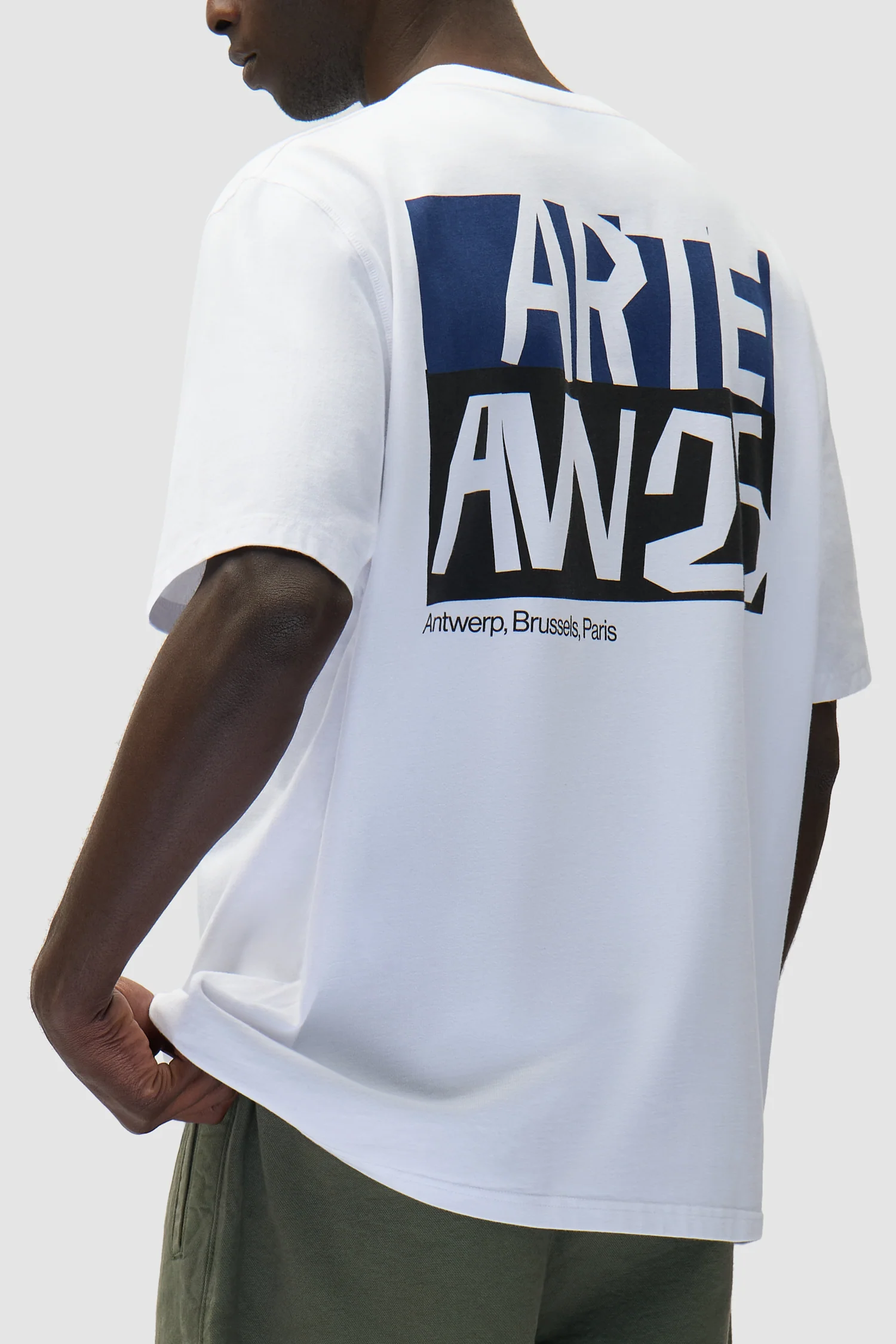 Cut Out Print T-shirt - White - Image 7