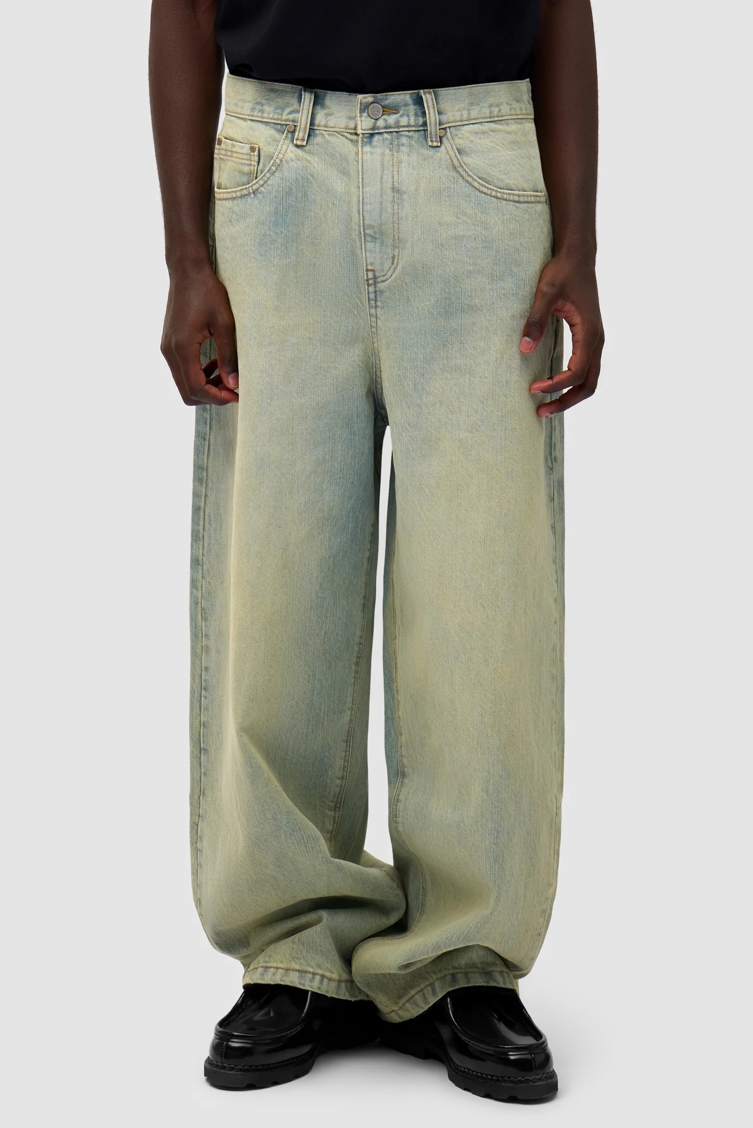 Denim Pants - Dirty Wash - Image 2