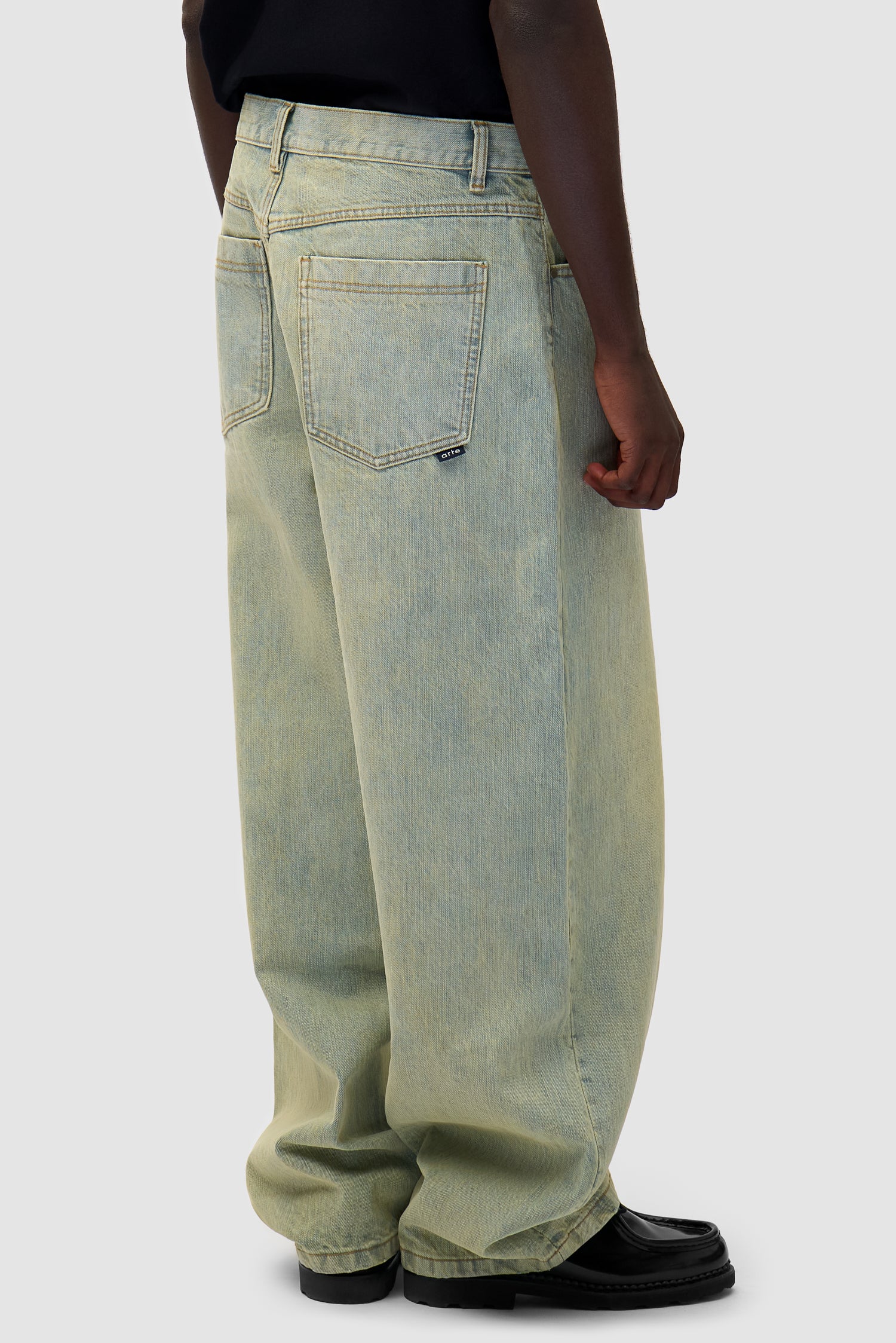 Denim Pants - Dirty Wash - Image 4