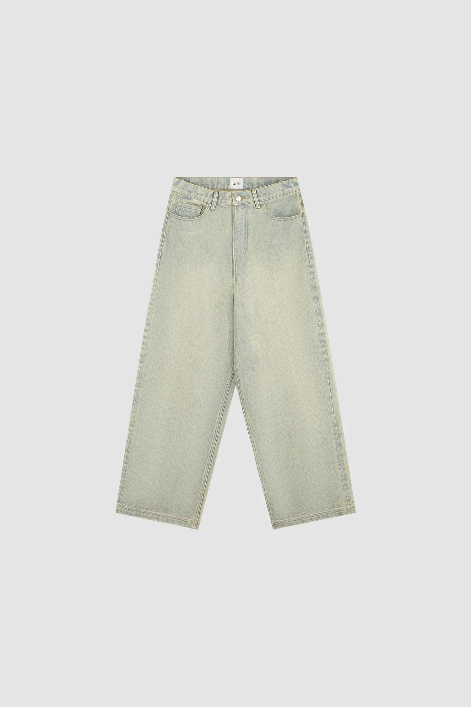 Denim Pants - Dirty Wash - Image 6